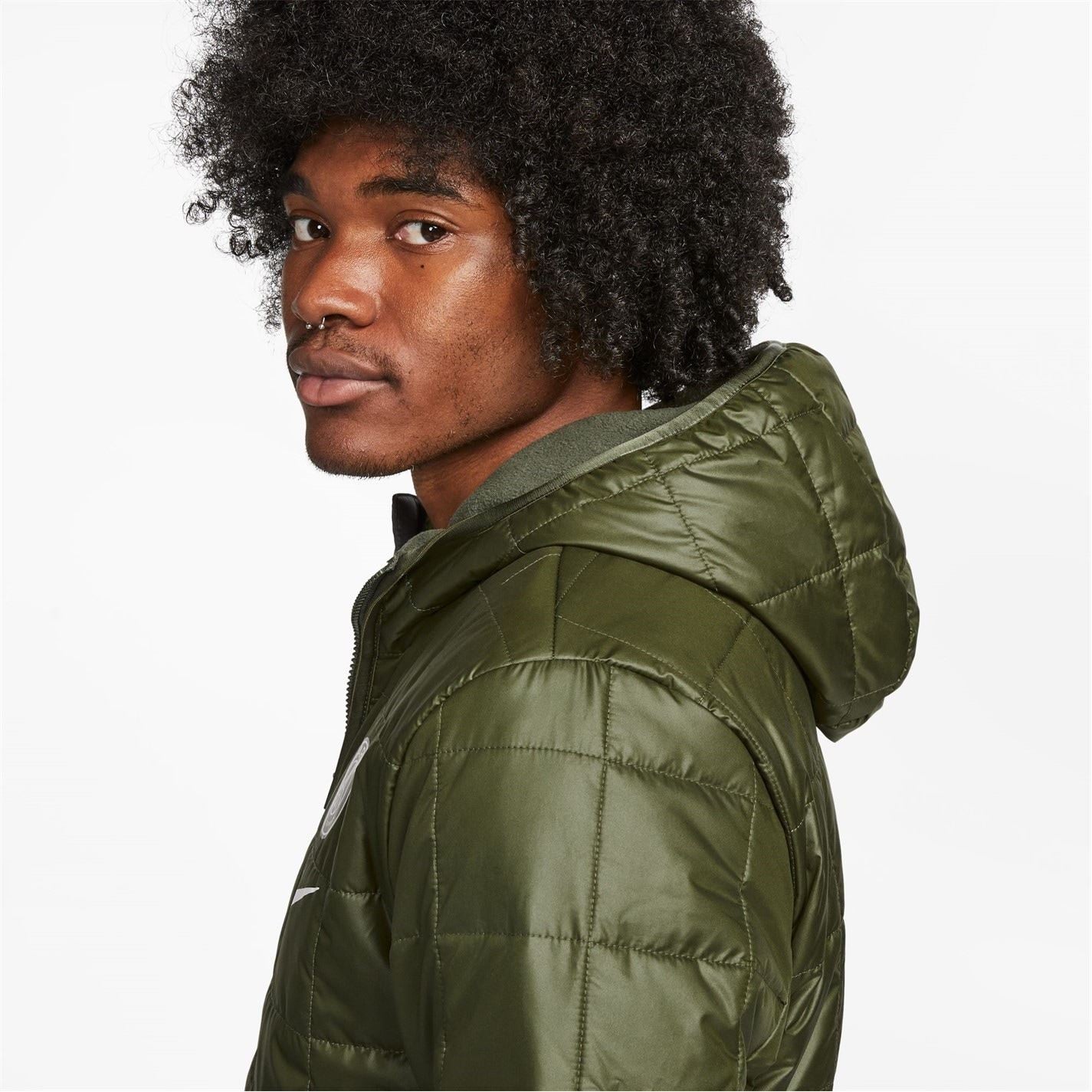 Nike Paris Saint Germain Fleece Lined Hooded Jacket Adults