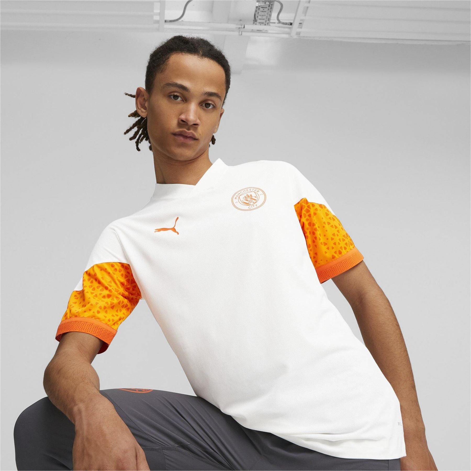 Puma Mens Training Jersey Pro Football Shirt
