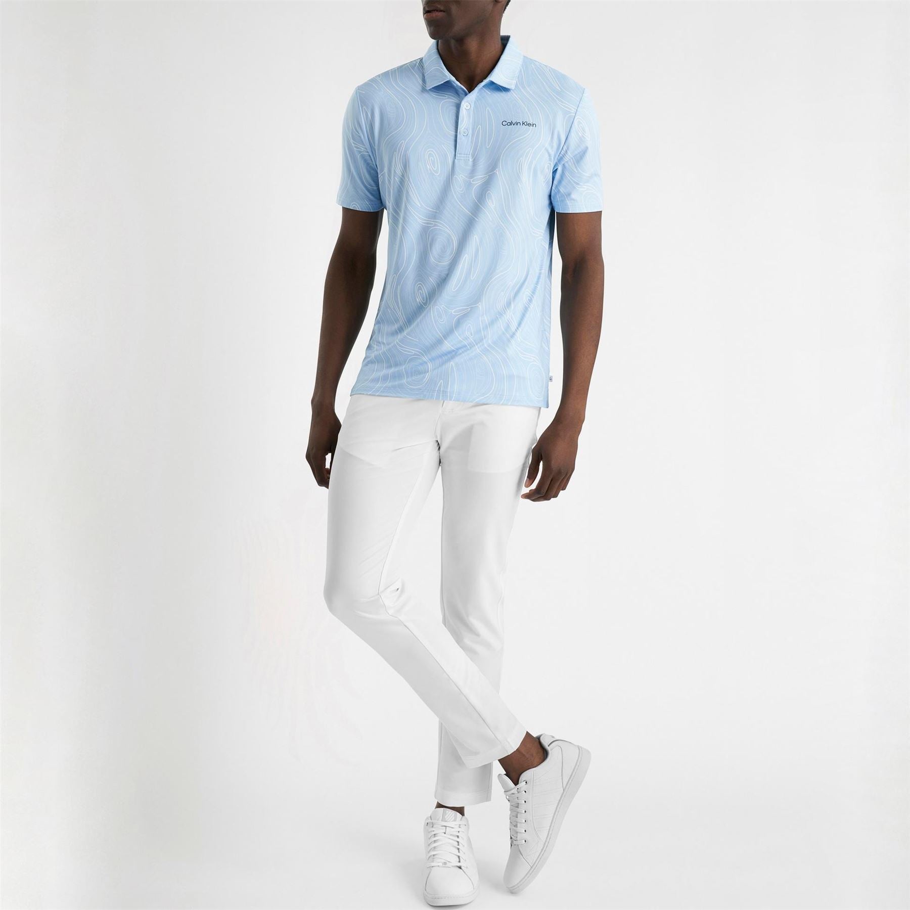 Calvin Klein Golf Short Sleeve Performance Polo Shirt