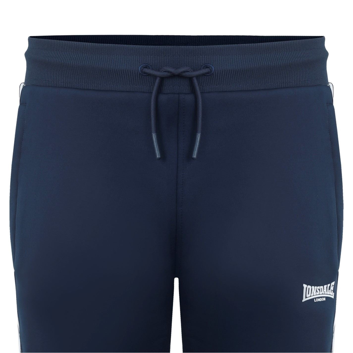 Lonsdale Mens 2 Stripe Tapered Pant