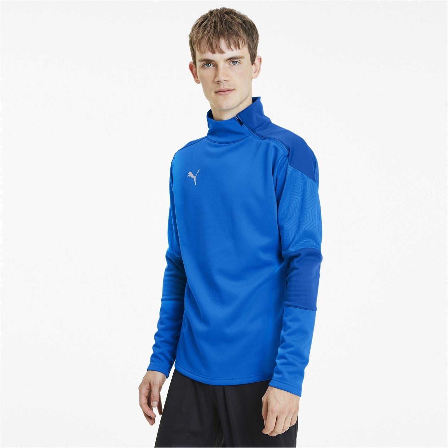 Puma Regular Fit High Neck Long Sleeve Athletic Top