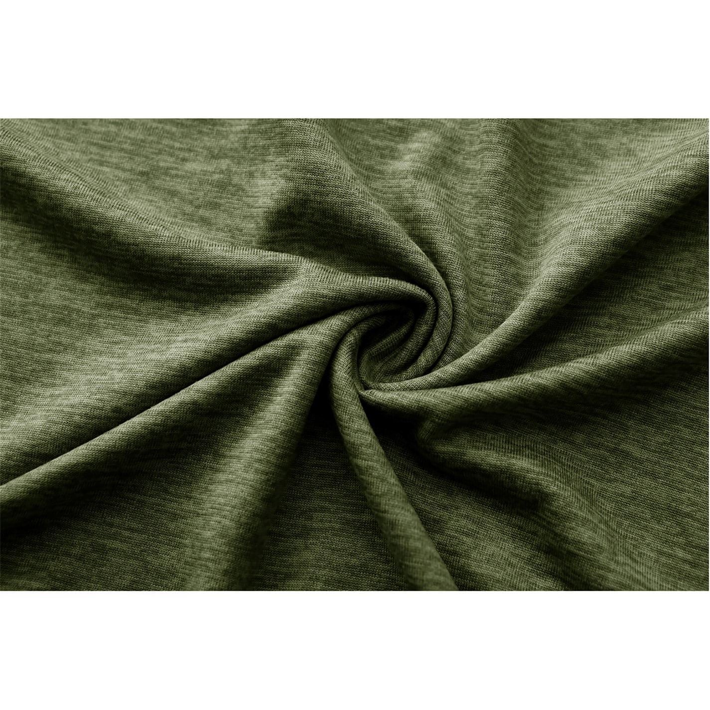 Everlast Flex Regular Fit Zip Neck Long Sleeve Athletic Top