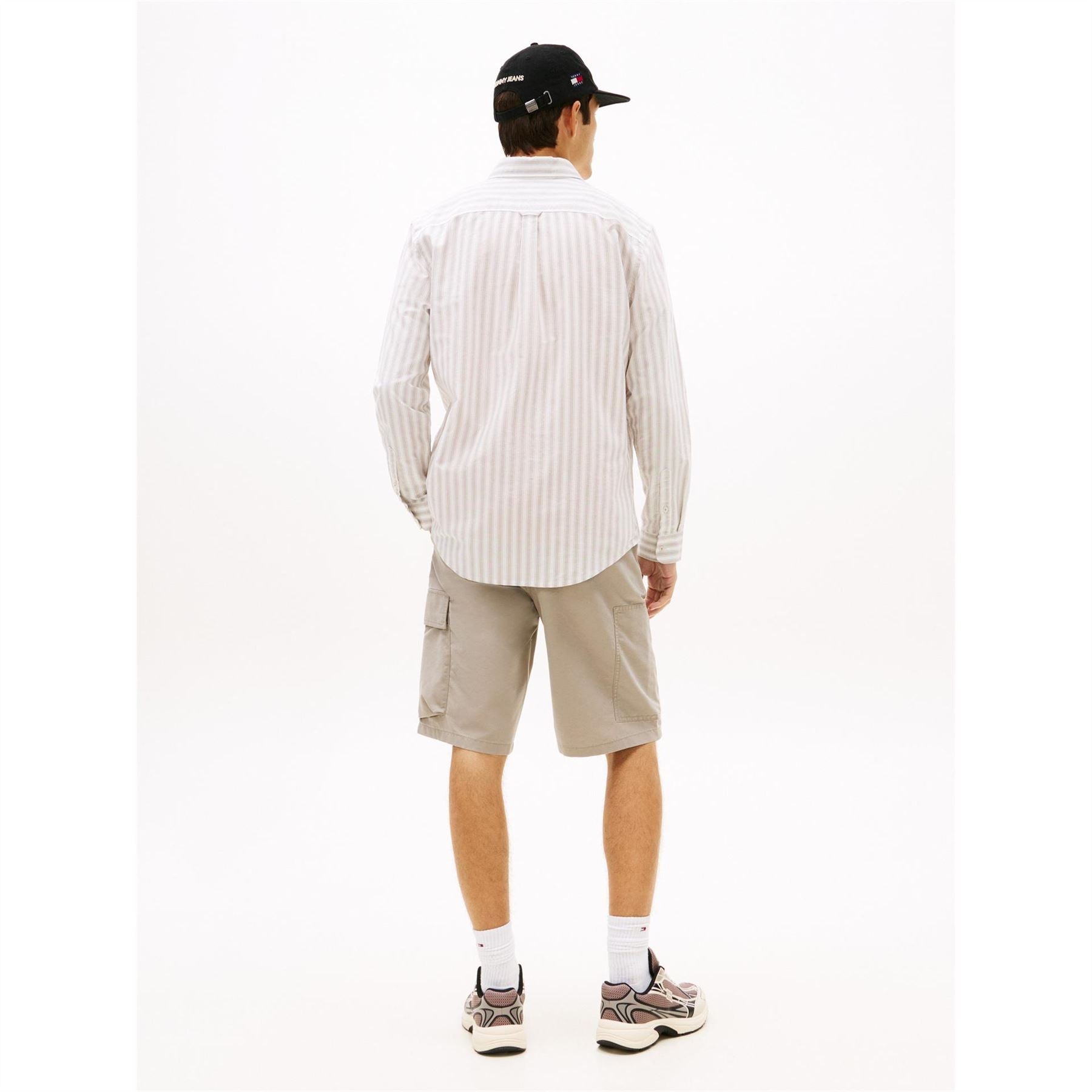Tommy Jeans Long Sleeve Patterned Shirt