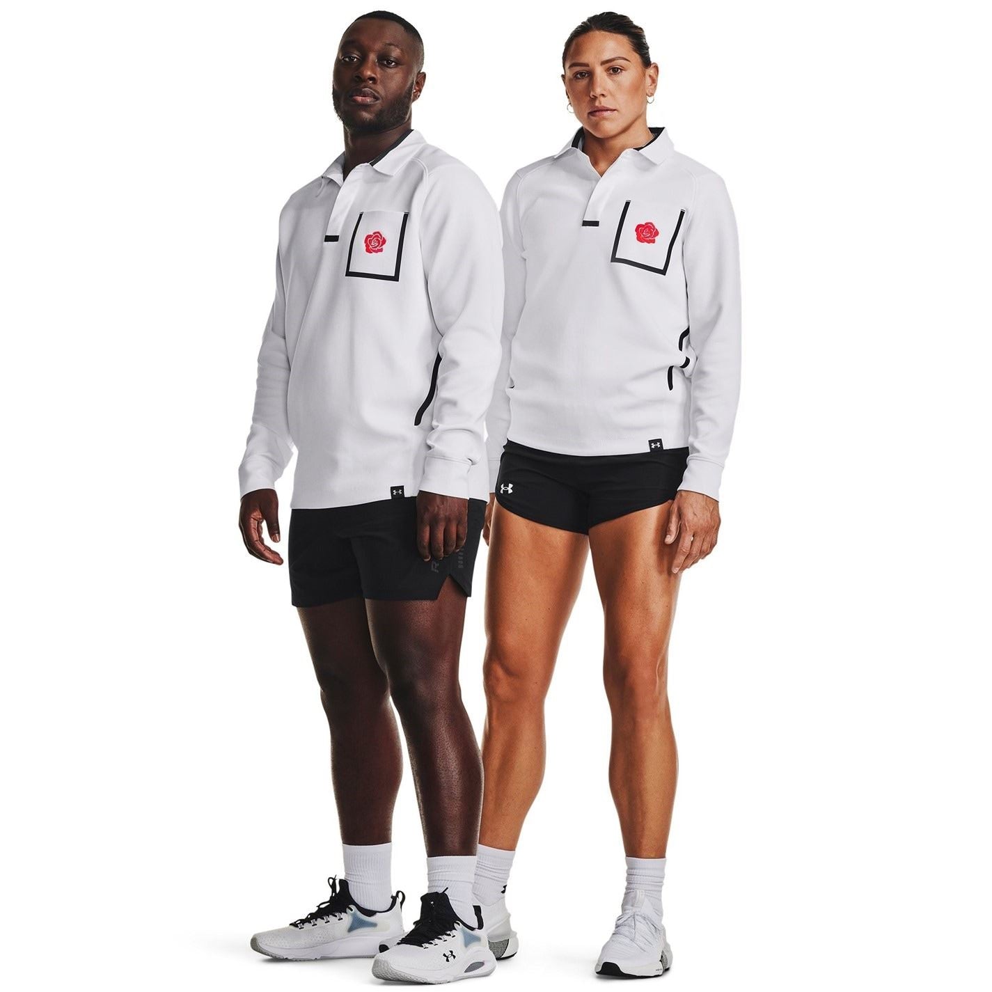 Under Armour Adults Summit Knitted Long Sleeve Polo Shirt