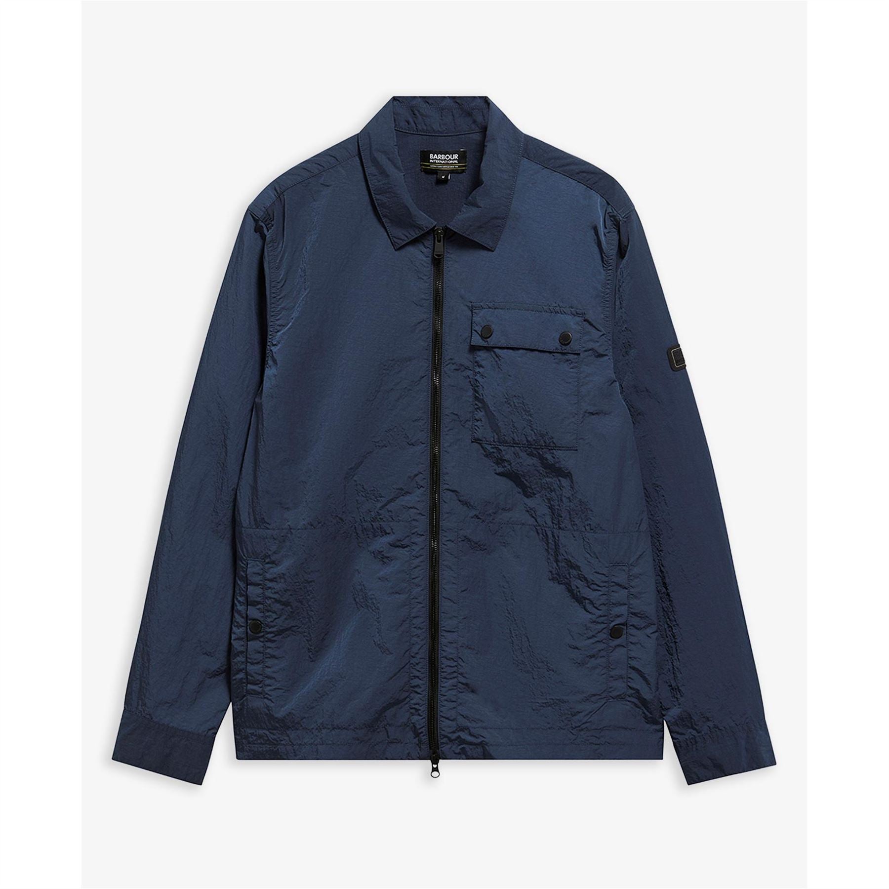 Barbour International Inline Zip Through Overshirt