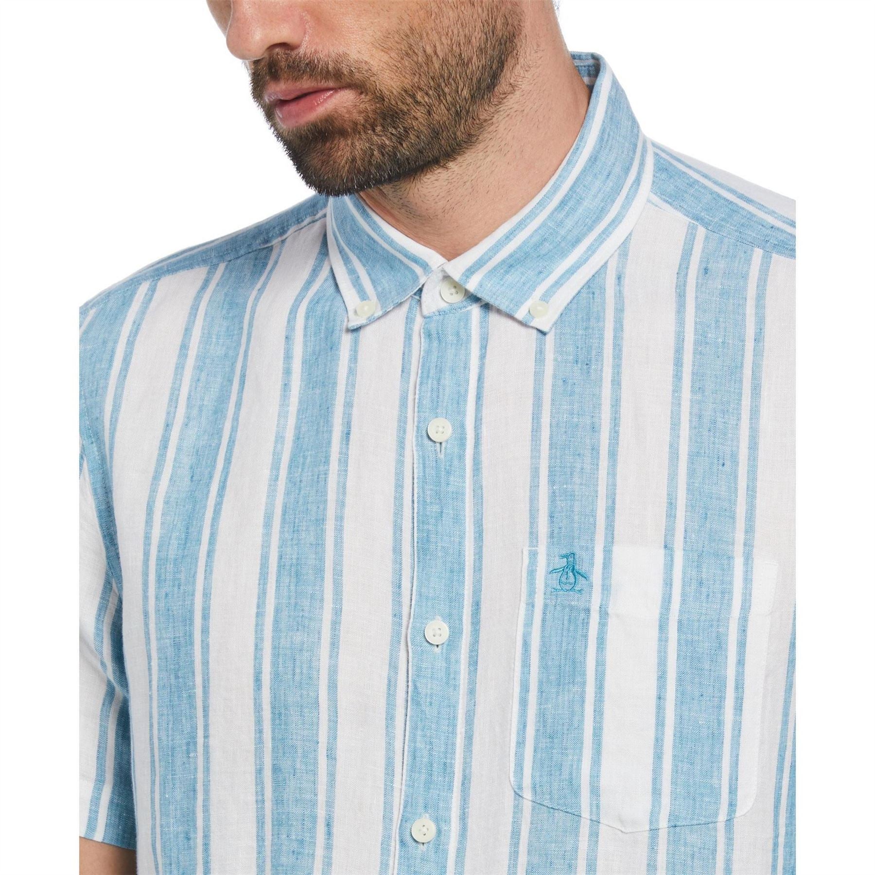 Original Penguin Short Sleeve Regular Fit Shirt