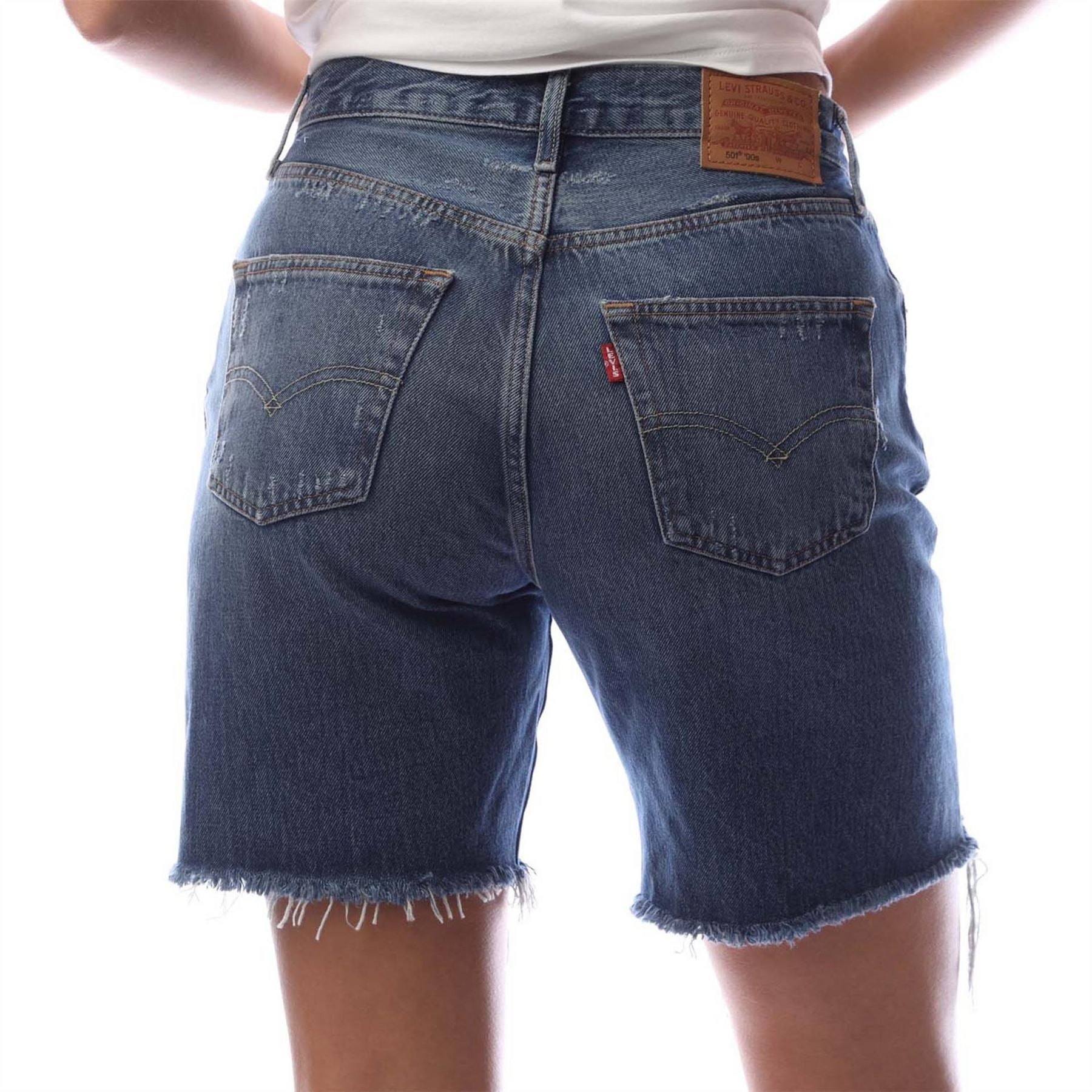 Levis 50190s Happy Denim Bermuda Shorts