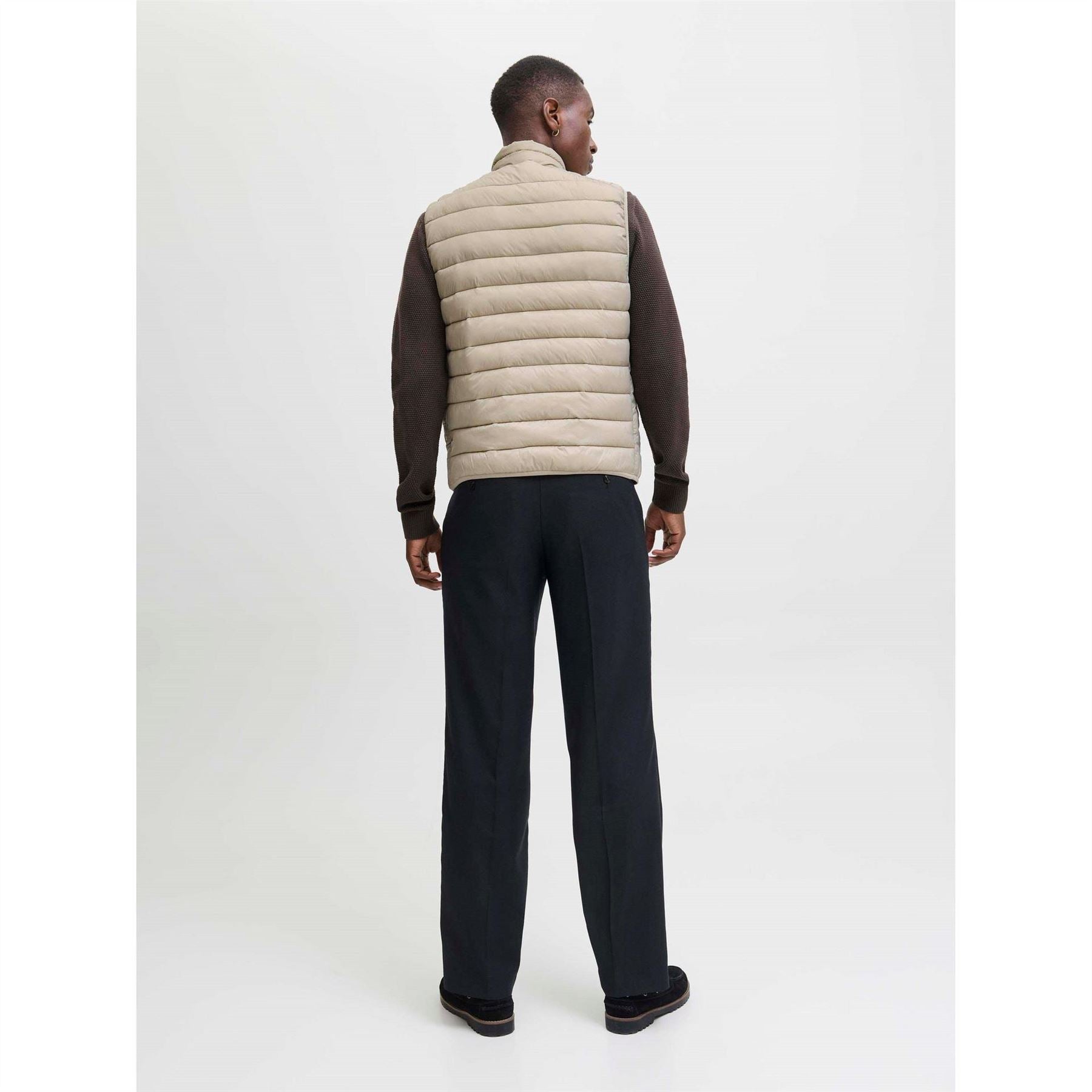 Jack and Jones Mens Bradley Puffer Gilet