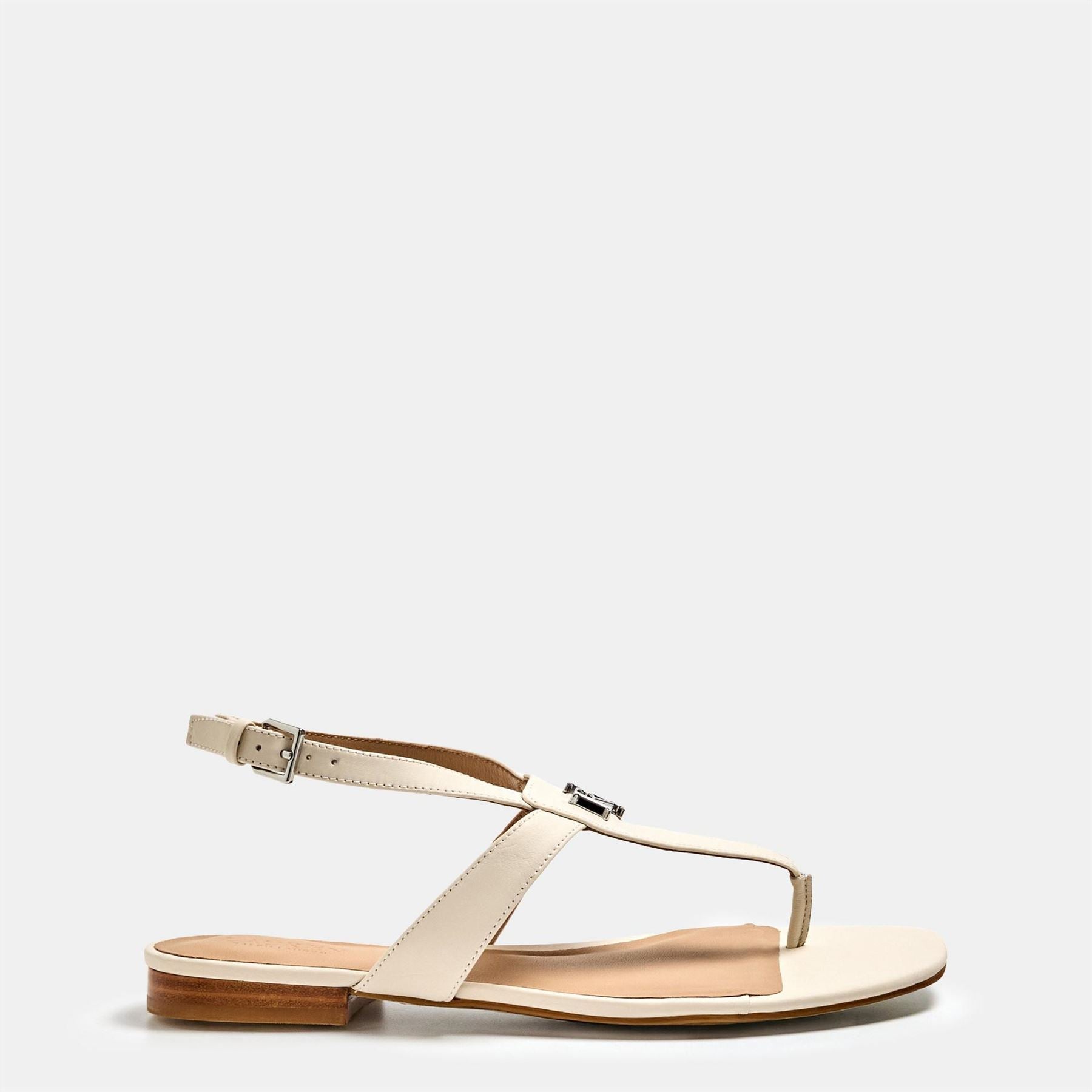 Lauren by Ralph Lauren Everley Toe Post Flatform Sandals