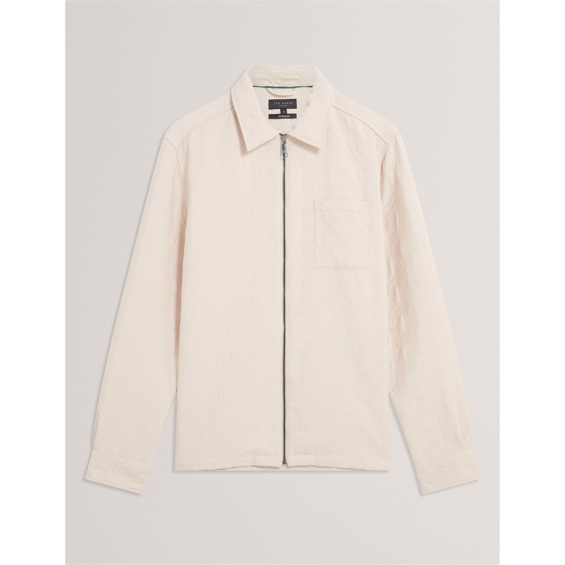 Ted Baker Textured Chest Pocket Overshirt
