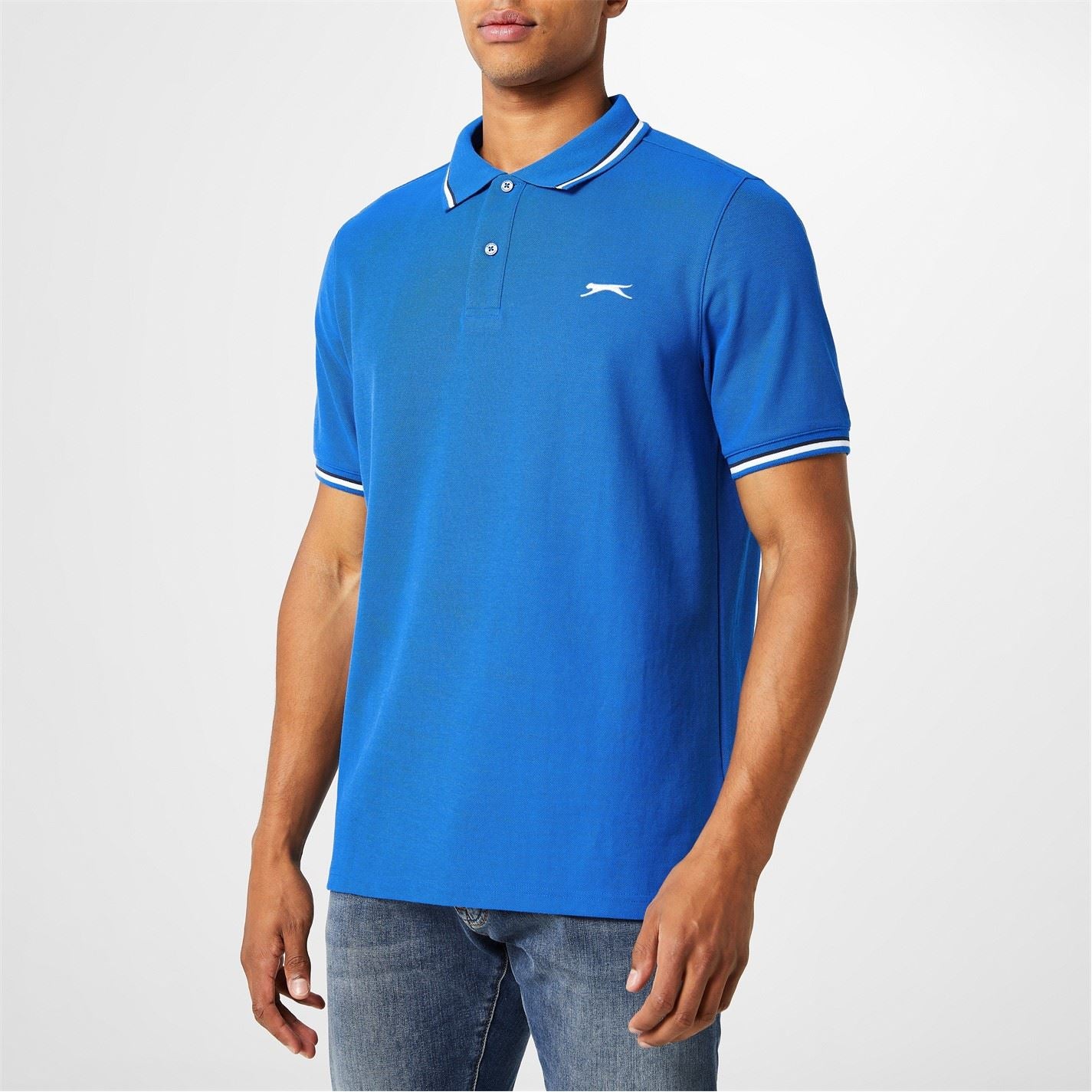 Slazenger Mens Tipped Polo Shirt