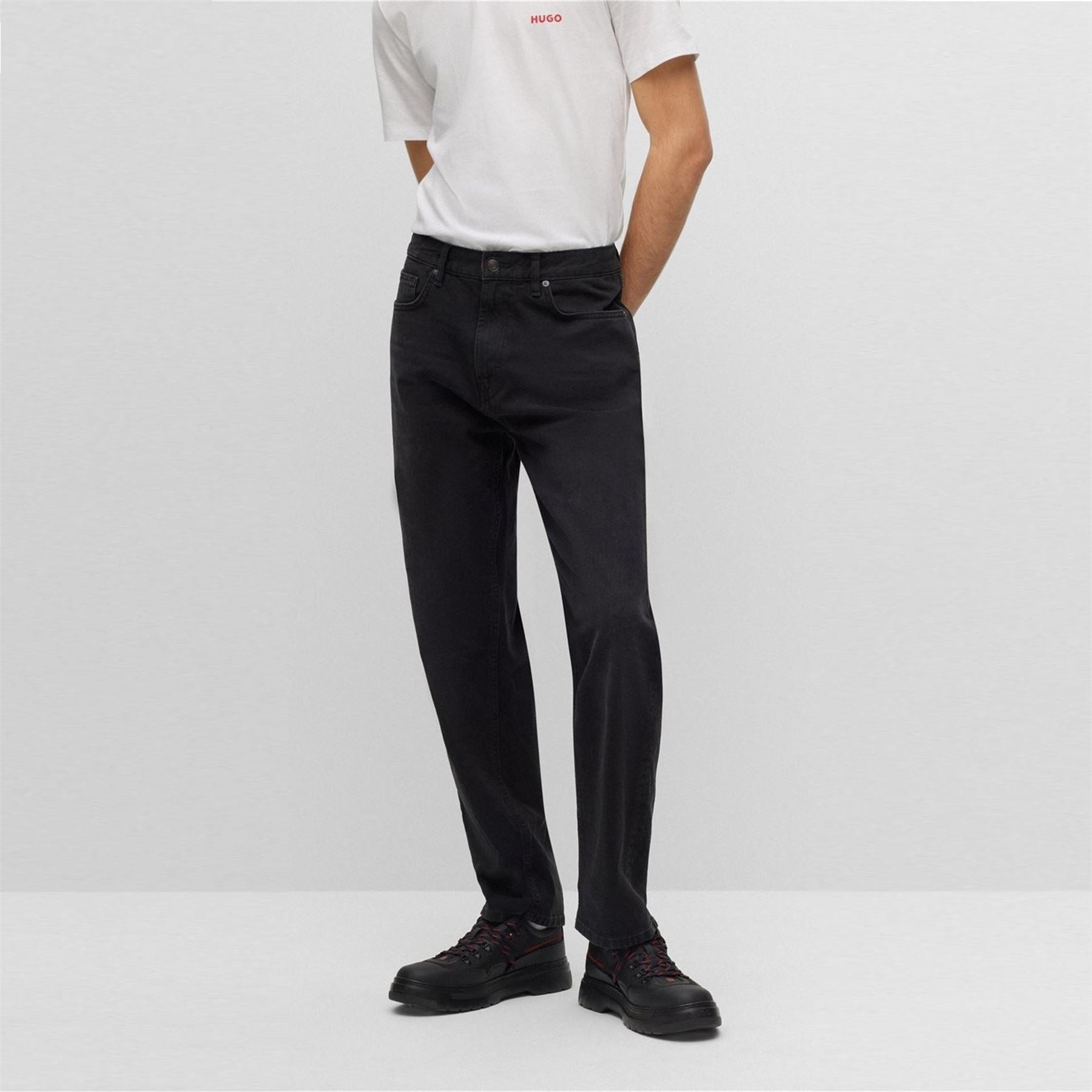Hugo Five Pocket Design Slim Fit Jeans