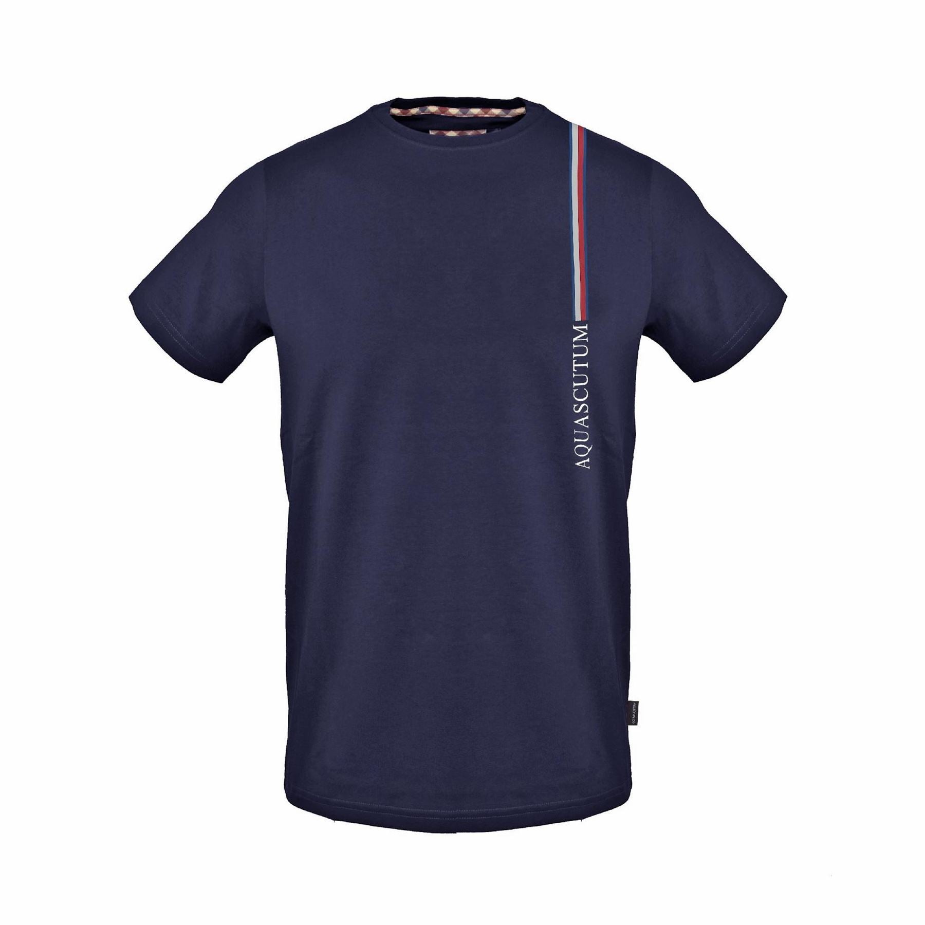 Aquascutum Crew Neck Short Sleeve Jersey T-Shirt