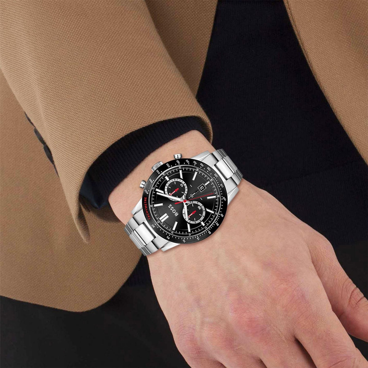 Boss Allure Short Sleeve Chronograph Functionality Watch