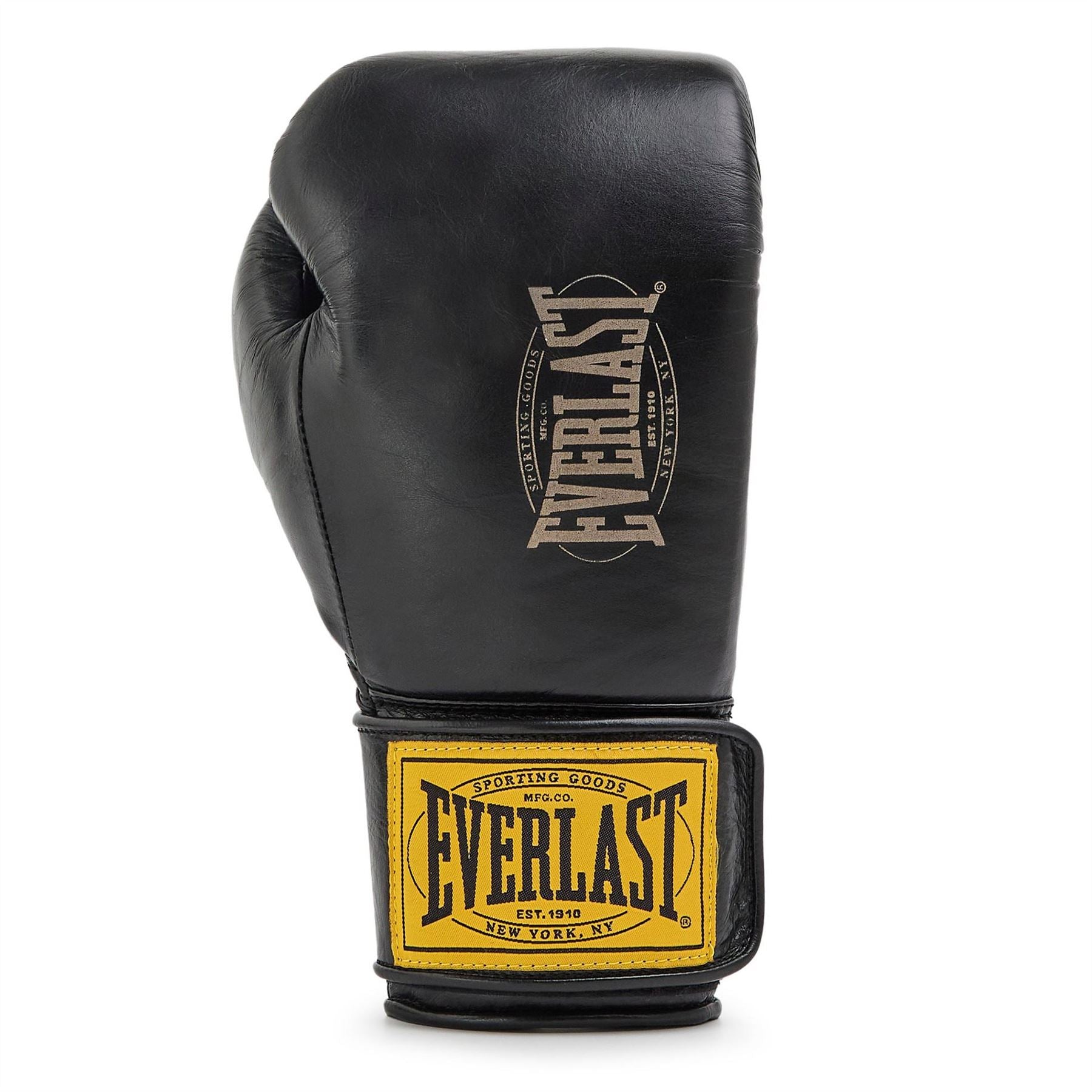 Everlast Pro Leather Hook And Loop Boxing Gloves