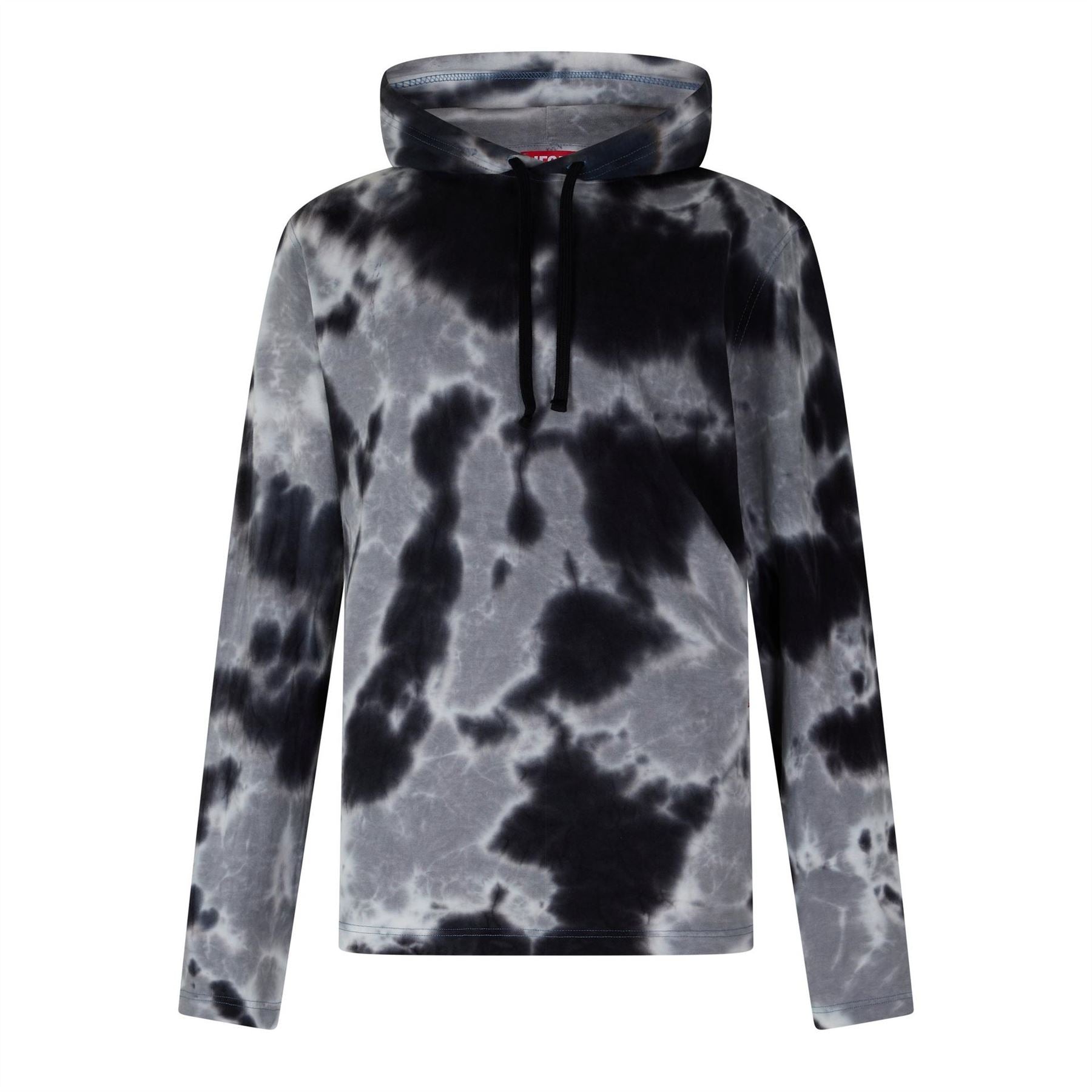 Diesel T Crane Hooded Long Sleeve T-Shirt