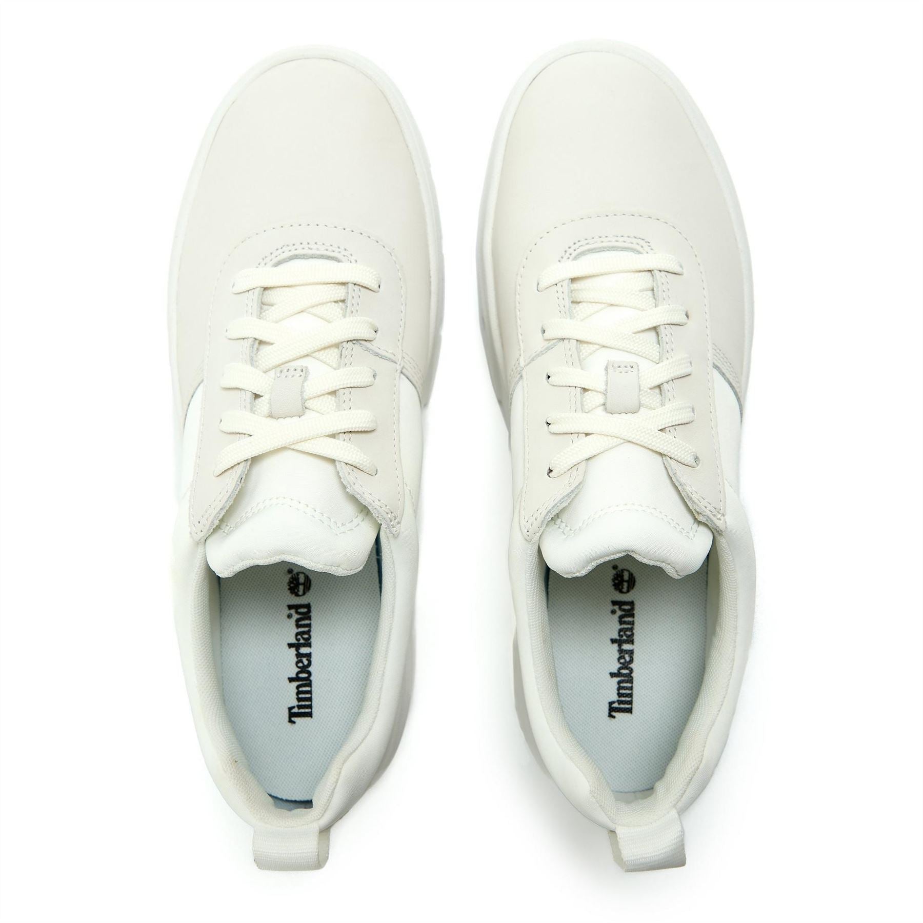 Timberland Canvas Low Top Sneakers with Lace-Up Closure