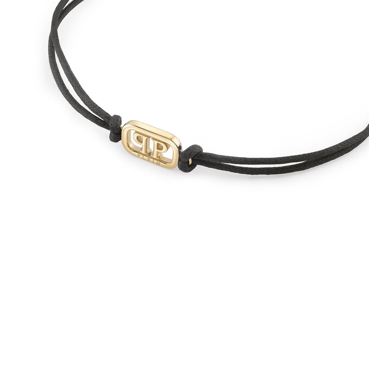 Philipp Plein Plein Lettering Cuff Bracelet