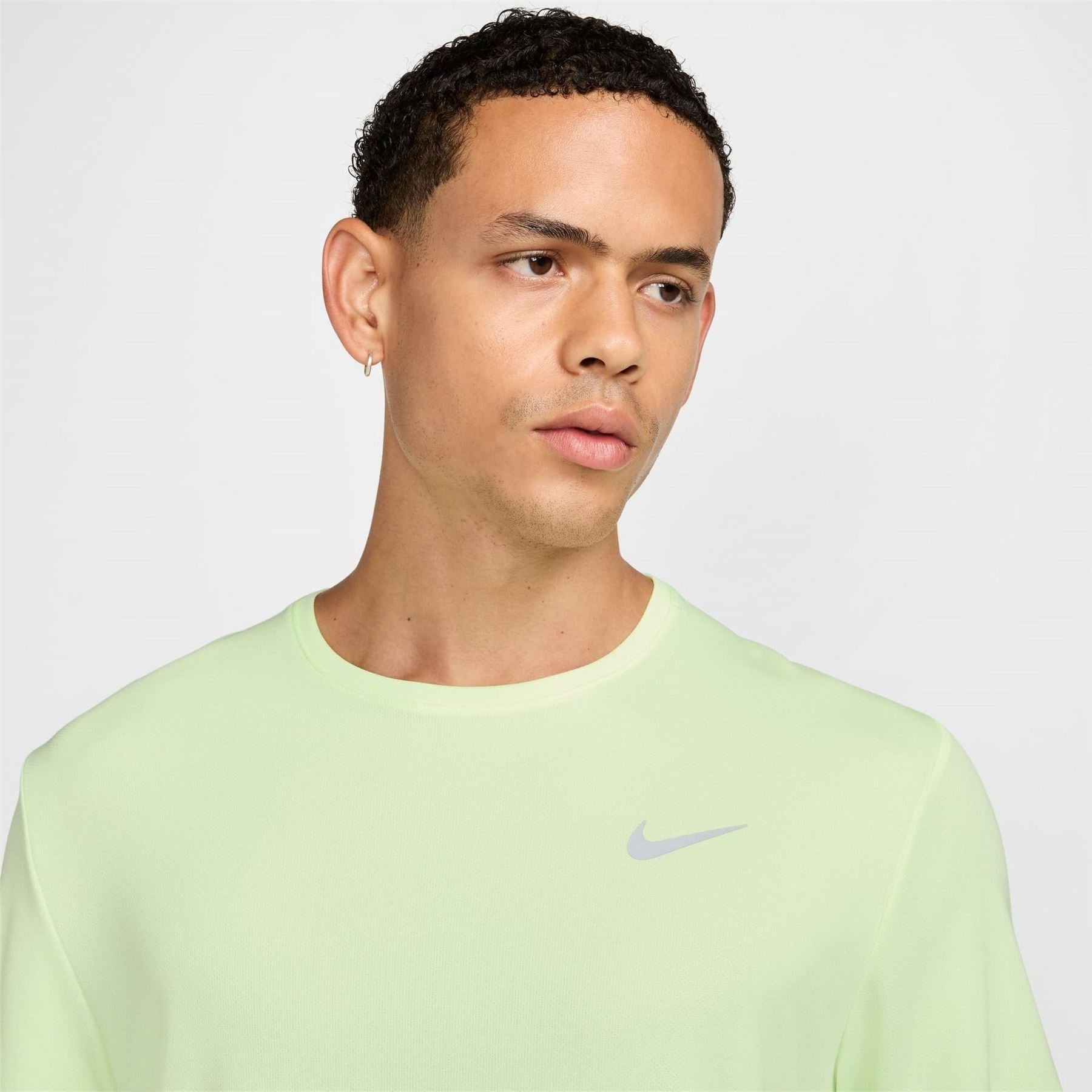 Nike Mens Drifit Miler Running Top