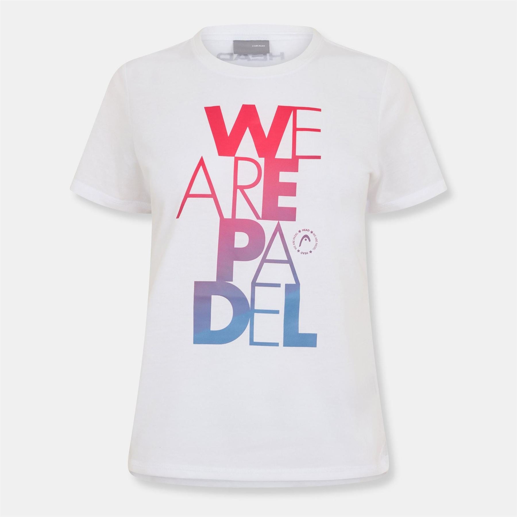 HEAD Printed Logo Crew Neck Short Sleeve Jersey T-Shirt