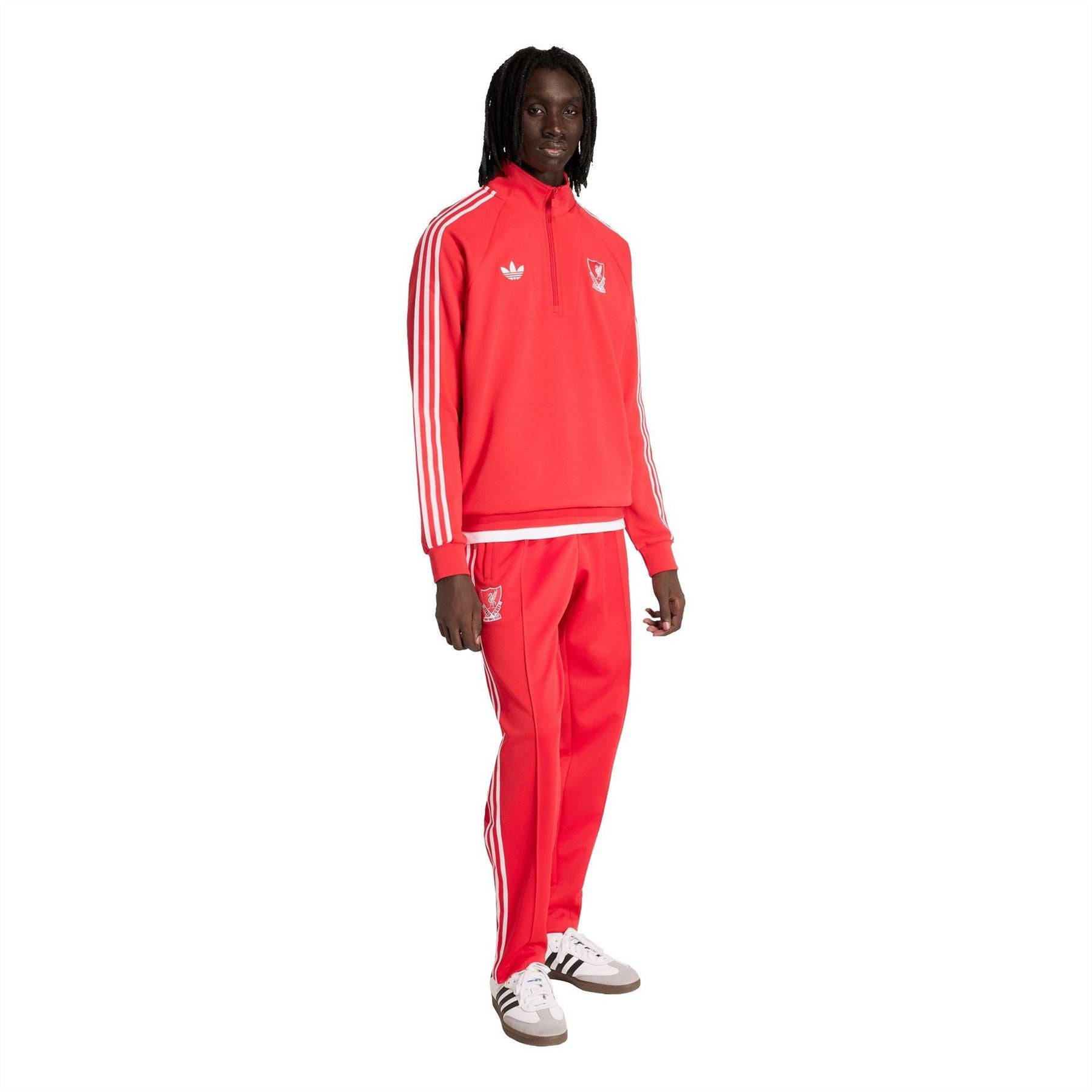 adidas Liverpool Originals Half Zip Jumper