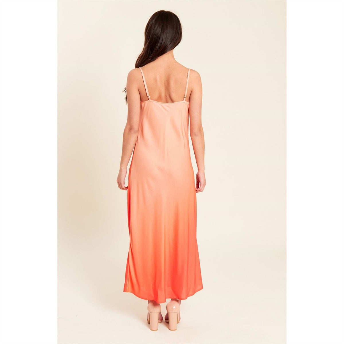 Be You Cowl Neck Maxi Slip Dress