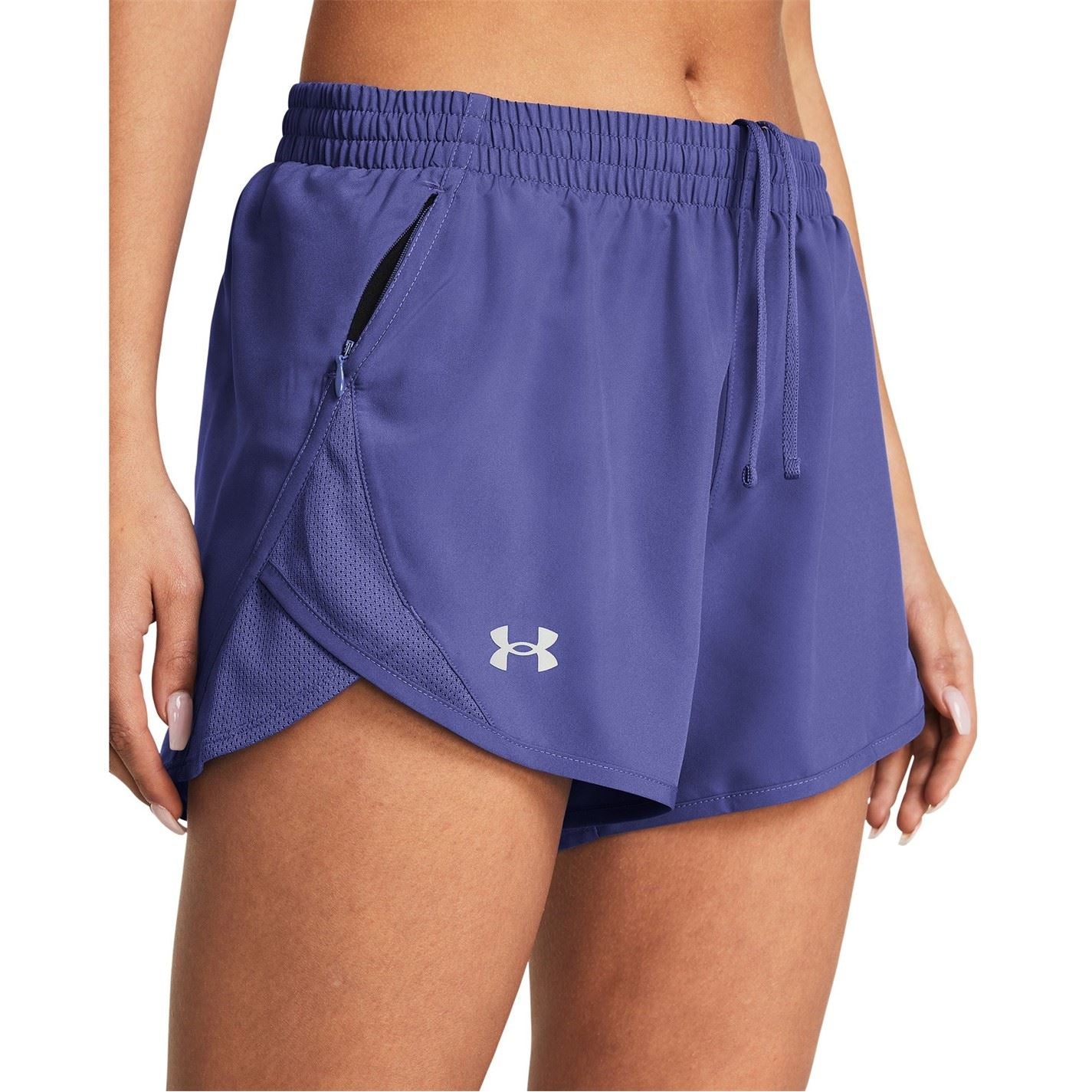 Under Armour Womens Armour Ua Fly By 3 Shorts Gym Shorts