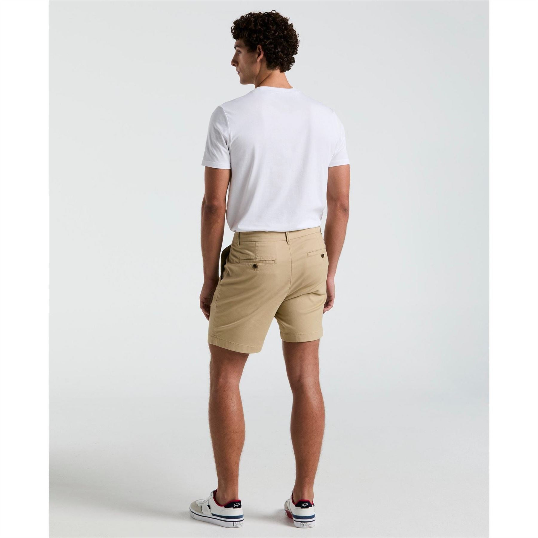 Original Penguin Cotton Tencel Denim Shorts