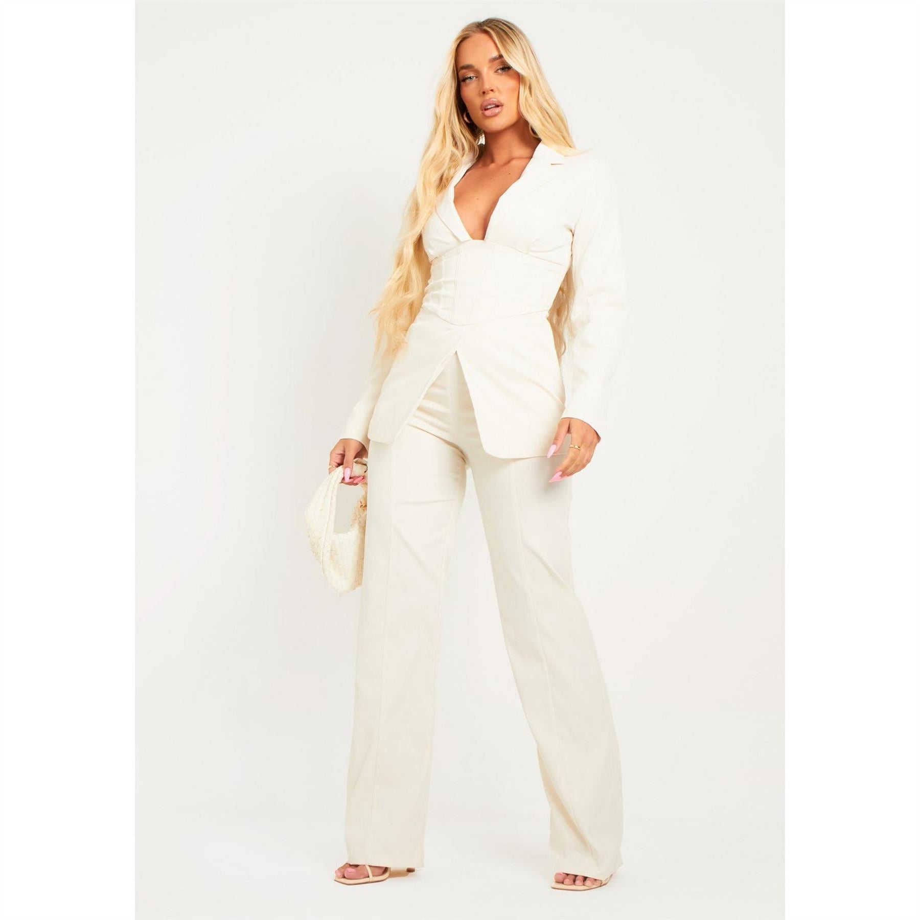 Missy Empire Leg Woven Trouser