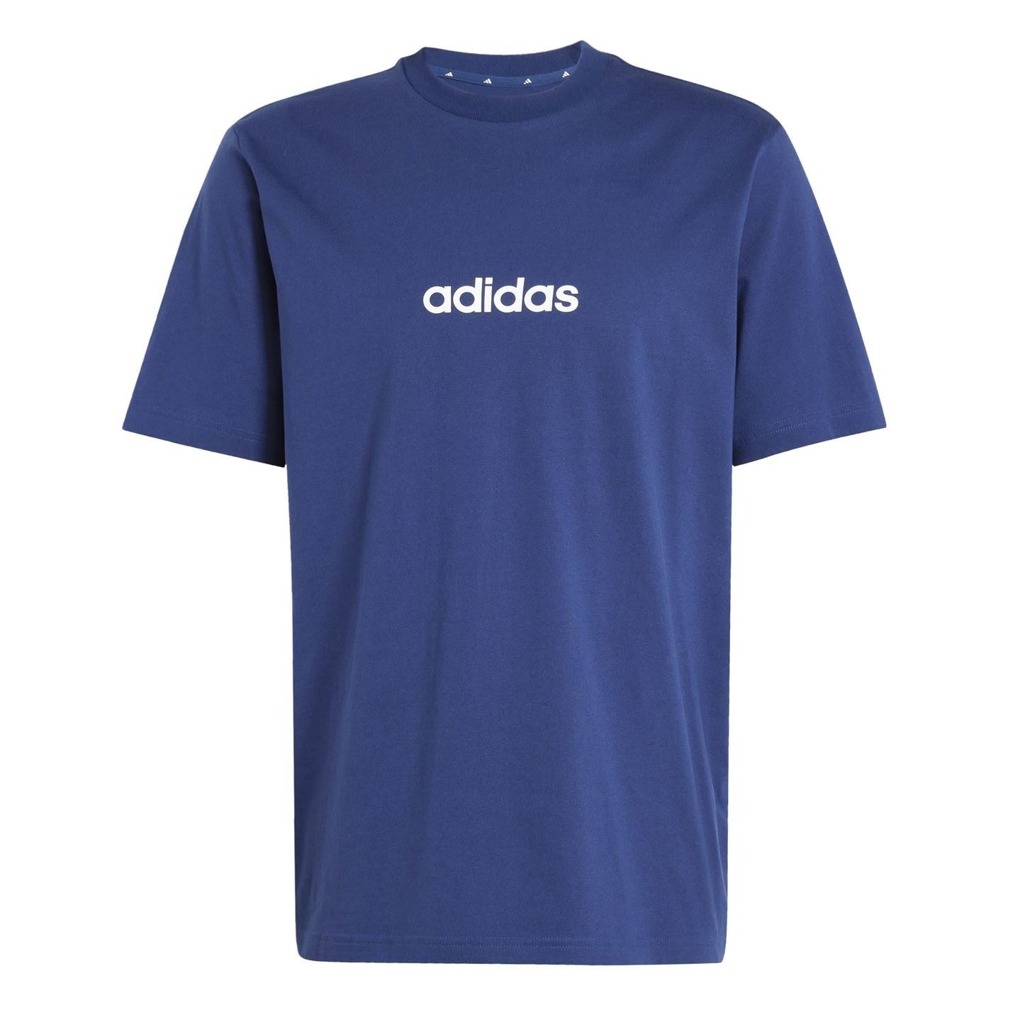 adidas Mens Essentials Single Jersey Logo T-Shirt