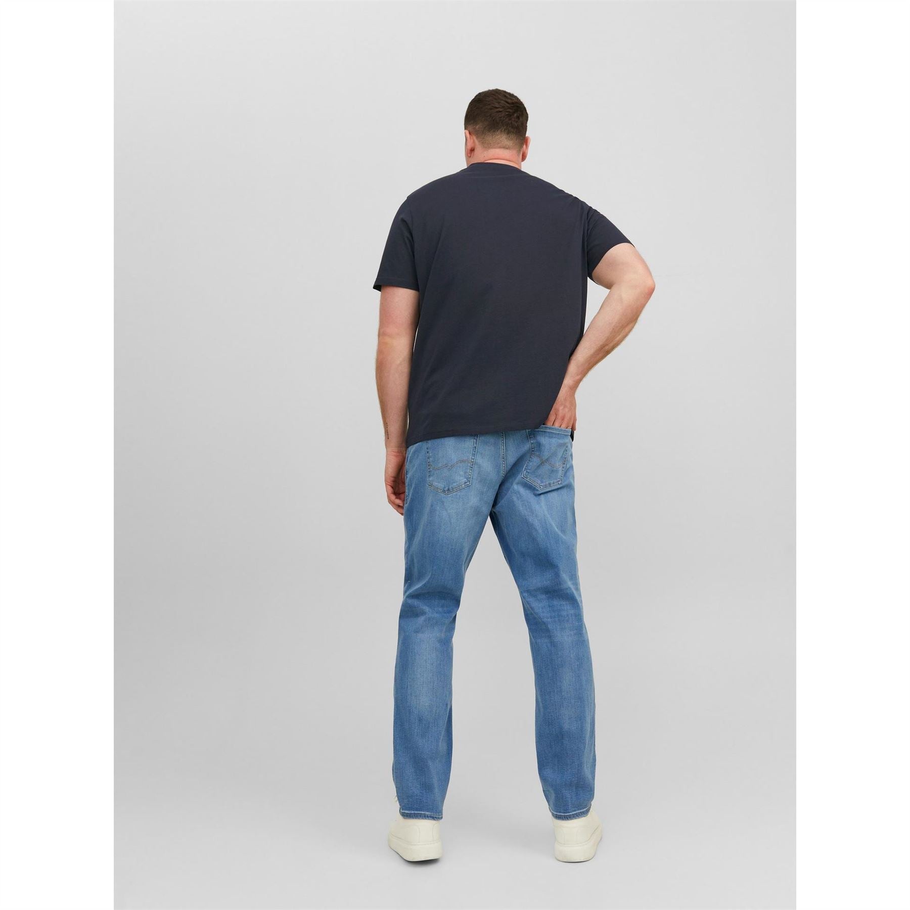 Jack and Jones Mens Star T-Shirt Plus Size