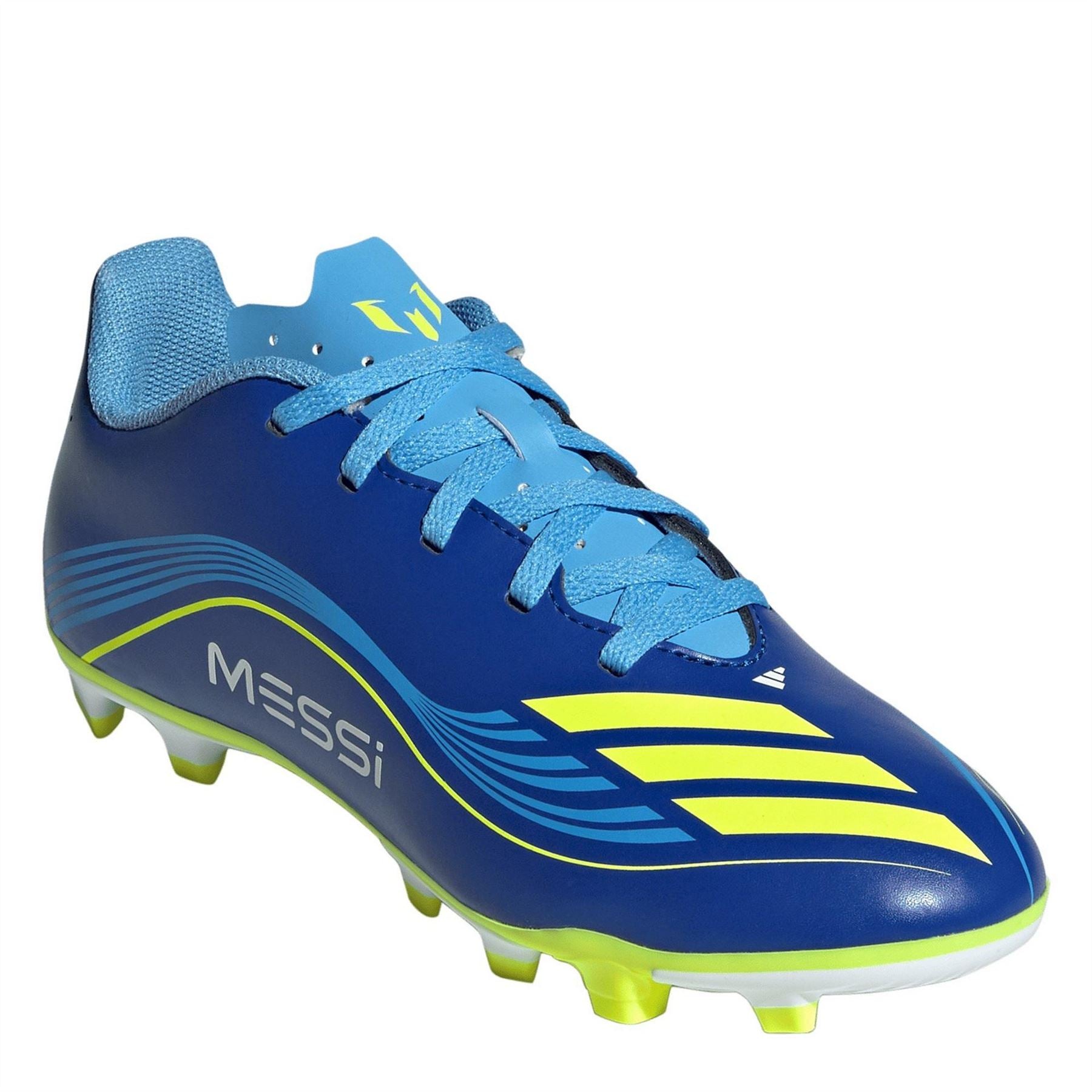 adidas F50 Messi Club Juniors Firm Ground Football Boots