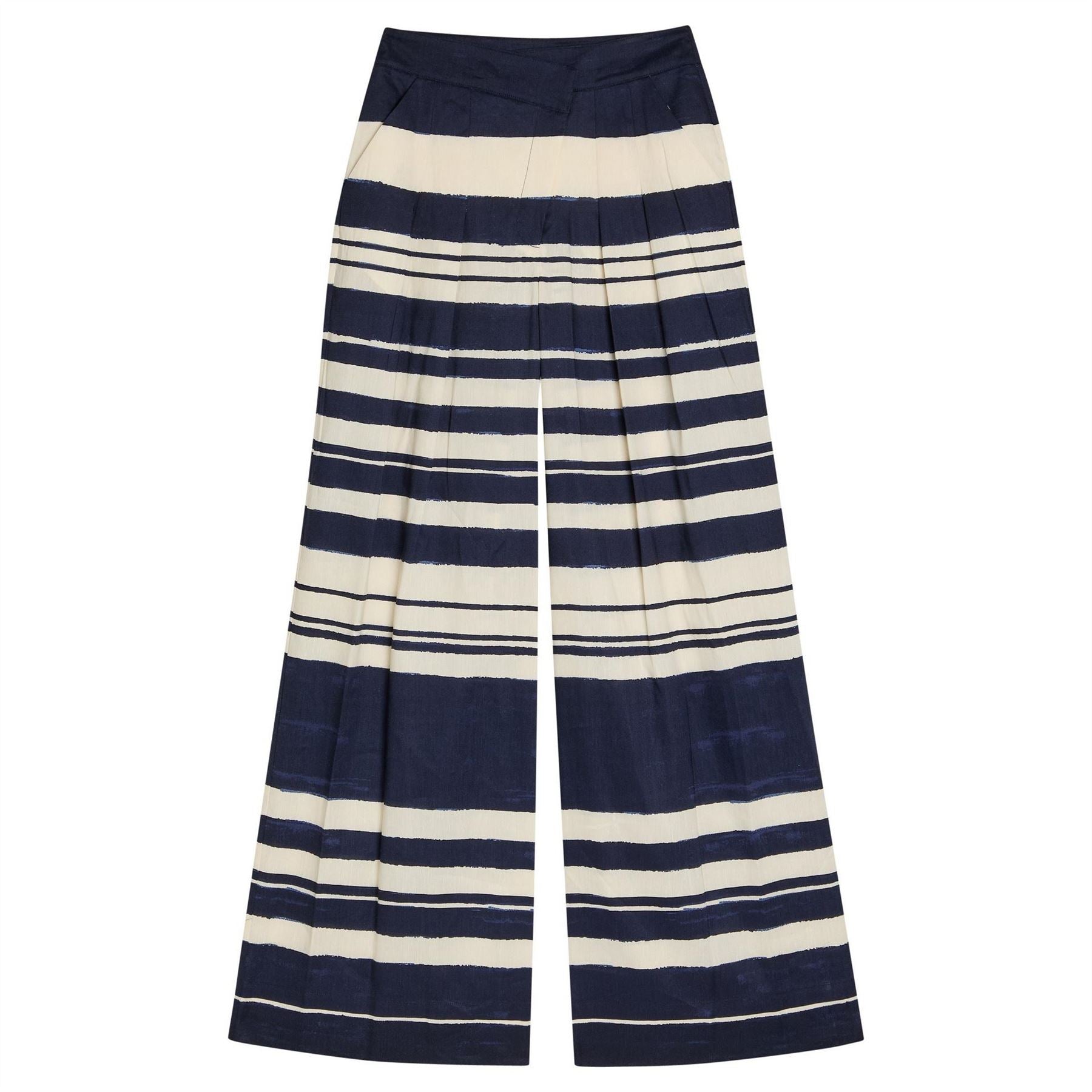 Veronica Beard Heron Stripe Trousers