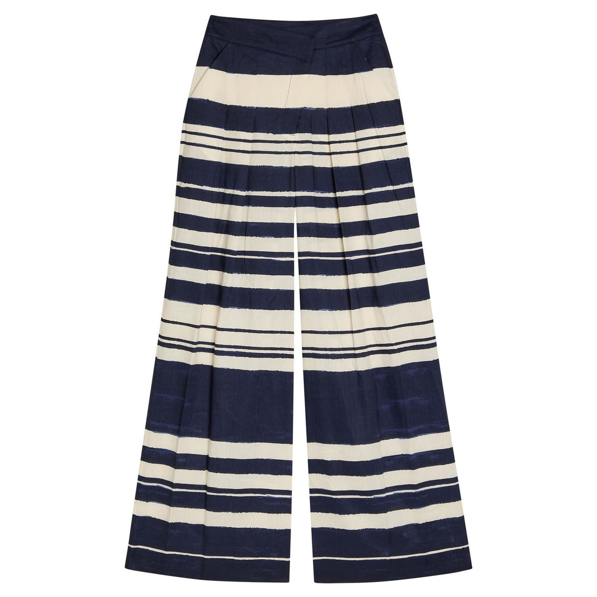 Veronica Beard Heron Stripe Trousers
