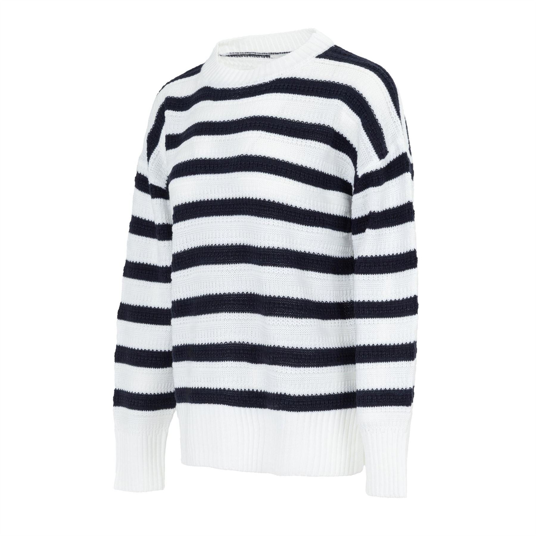 Miso Womens Stripe Jumper Knitwear