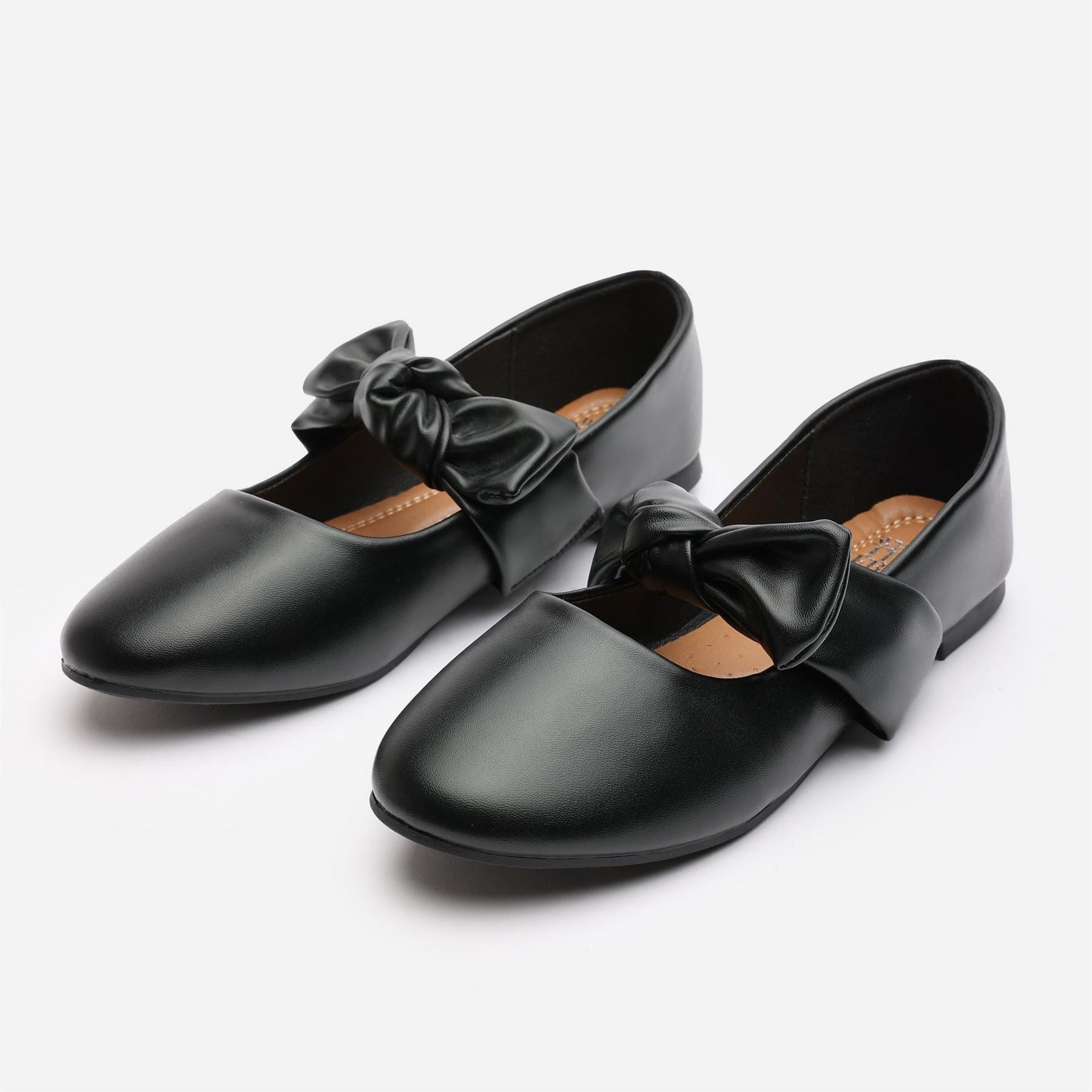 Wheres That From Bow Strap Ballet Pumps