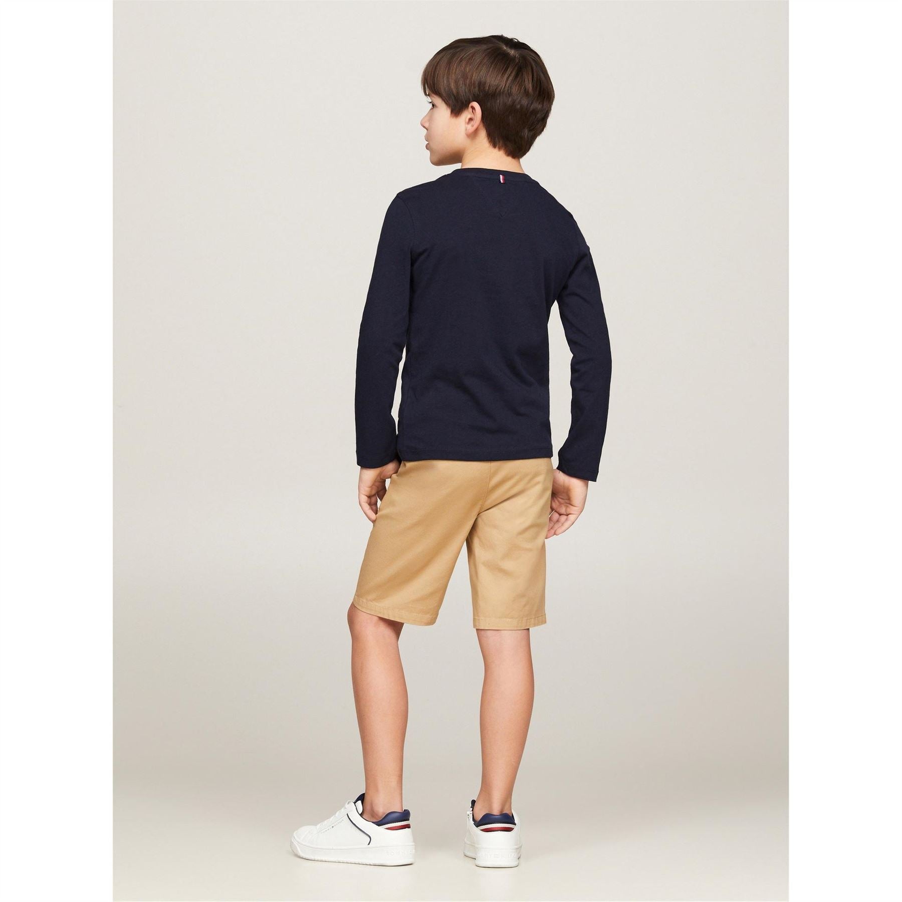 Tommy Hilfiger Crew Neck Regular Fit Long Sleeve T-Shirt