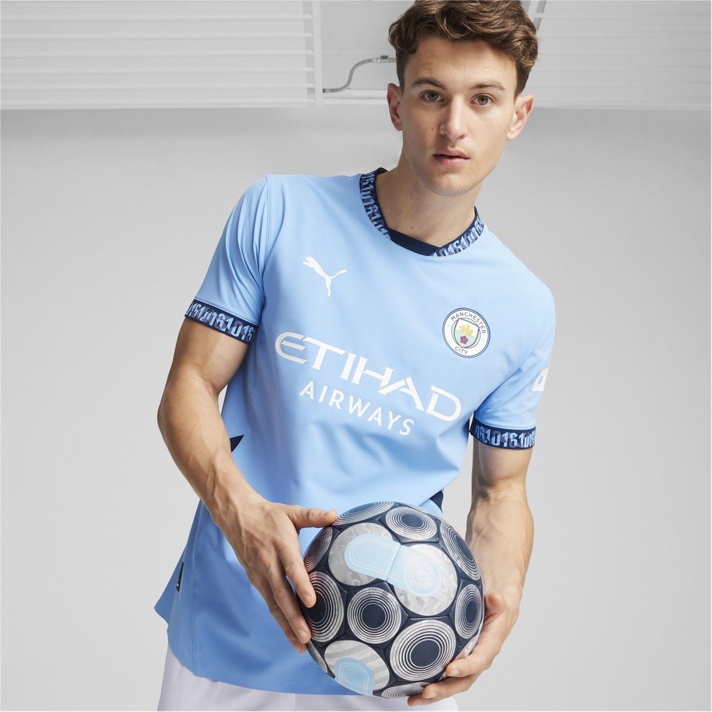 Puma Manchester City Authentic Home Shirt 2024 2025