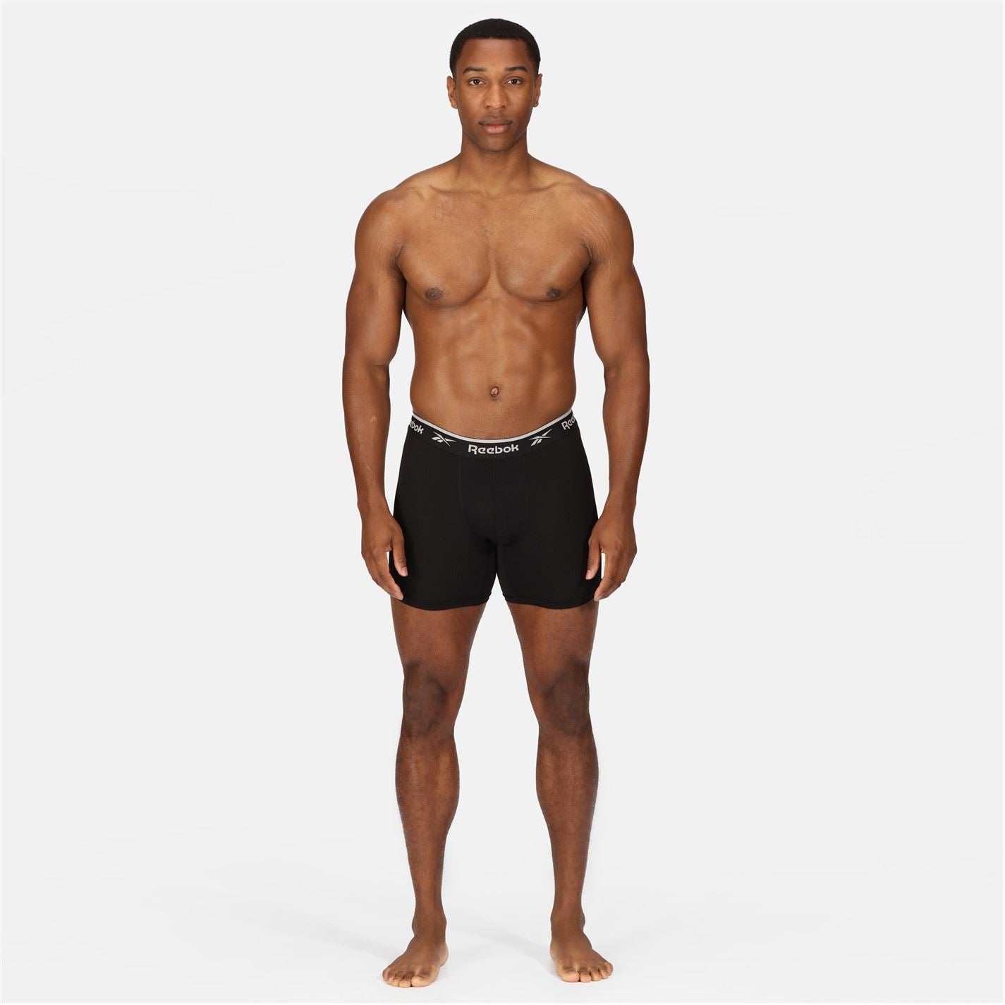 Reebok Mens 3 Pack Performance Boxer Shorts