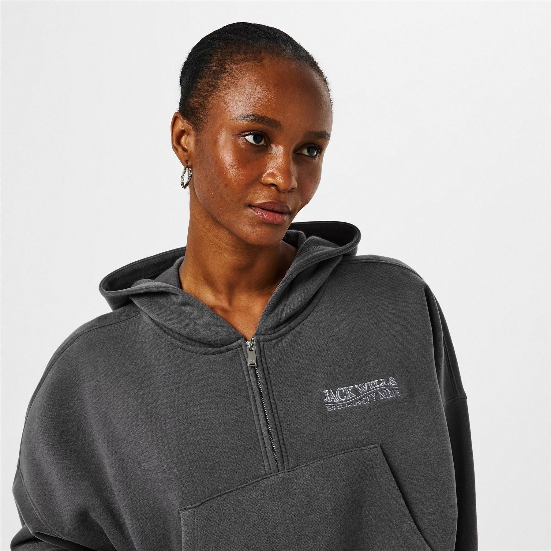 Jack Wills Oth Quarter Zip Hoody