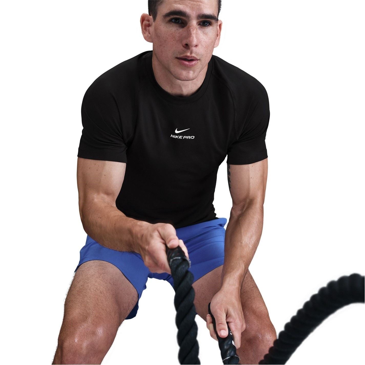 Nike Mens Pro Training Dri Fit Short Sleeve Top