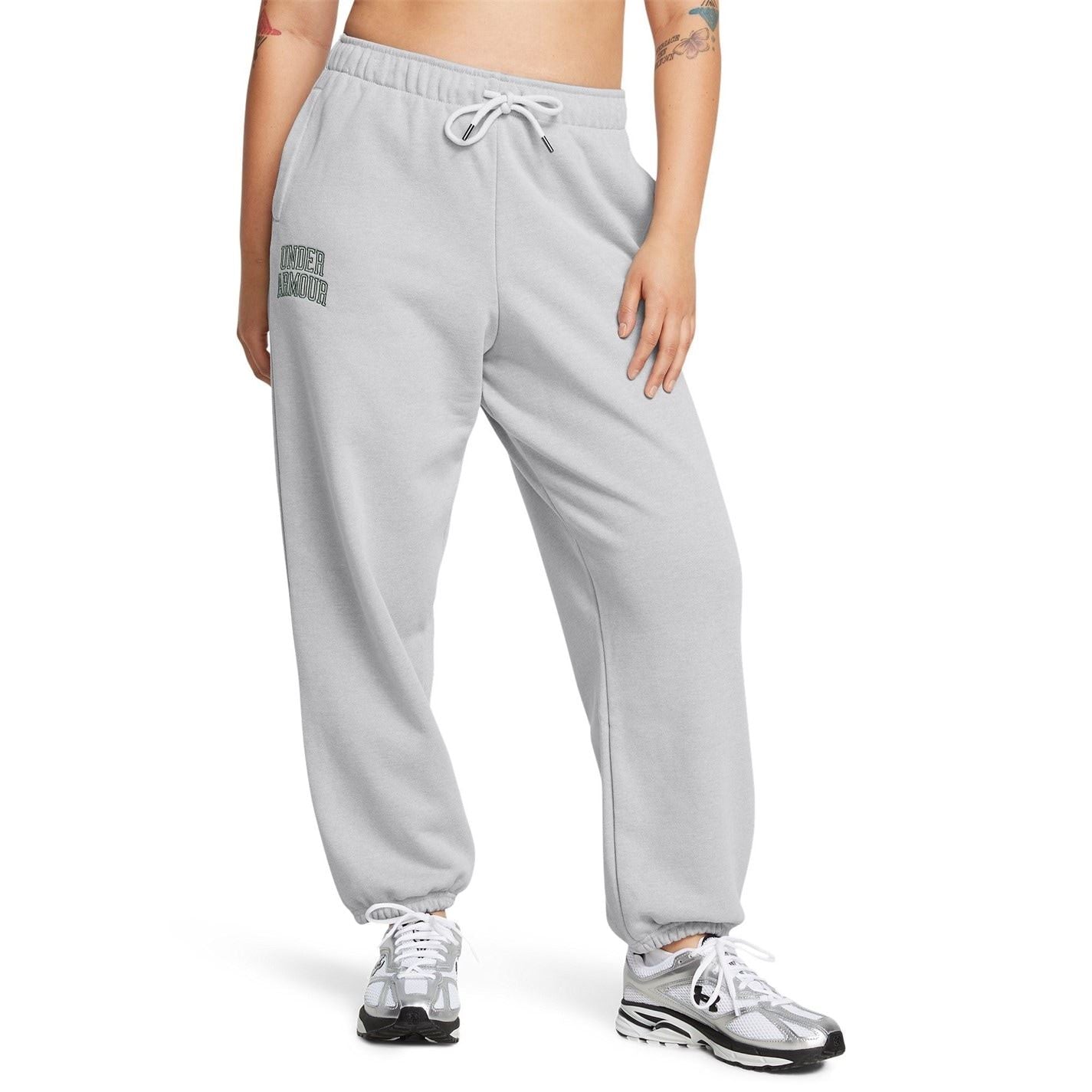 Under Armour Terry Solid Patterned Joggers