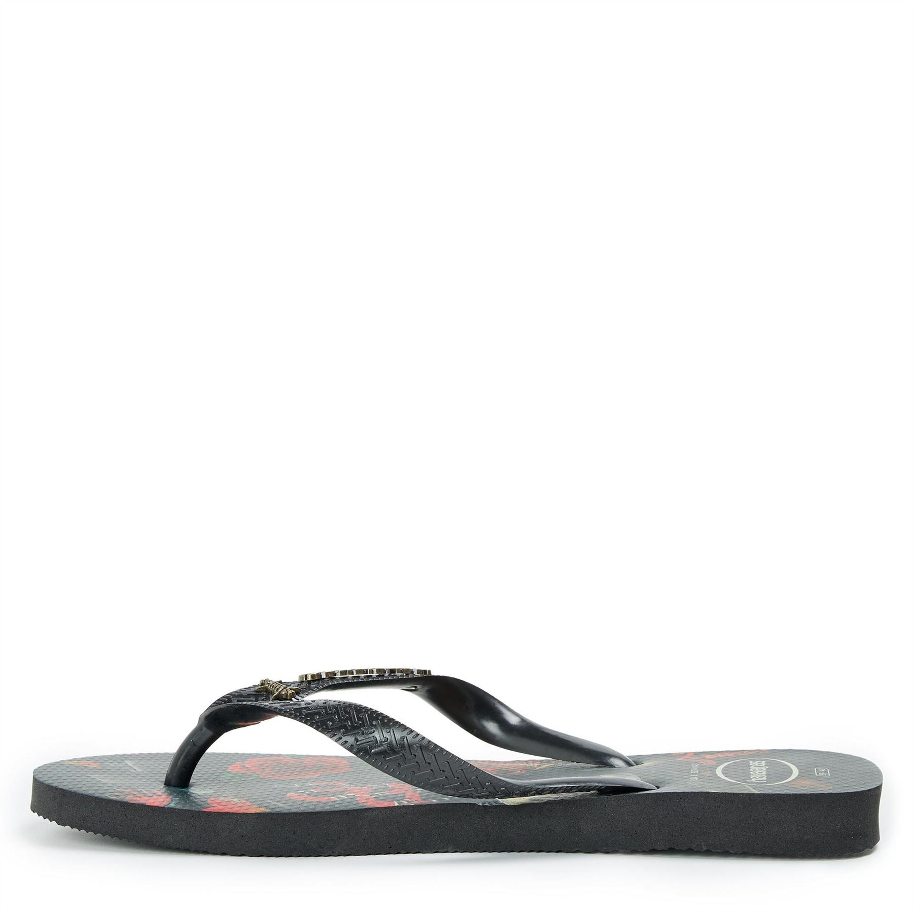 Havaianas Womens Hav. Top Tribo Ruby Red Black 39 40 Flip Flops