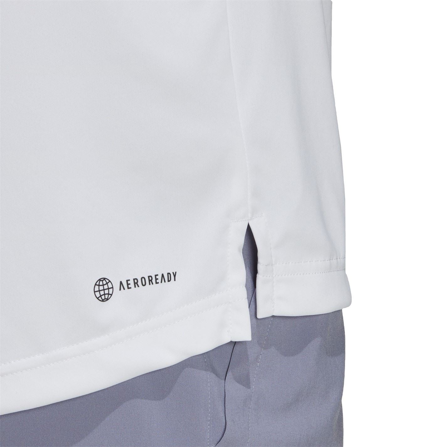 adidas Mens Club 3 Stripe Polo Shirt