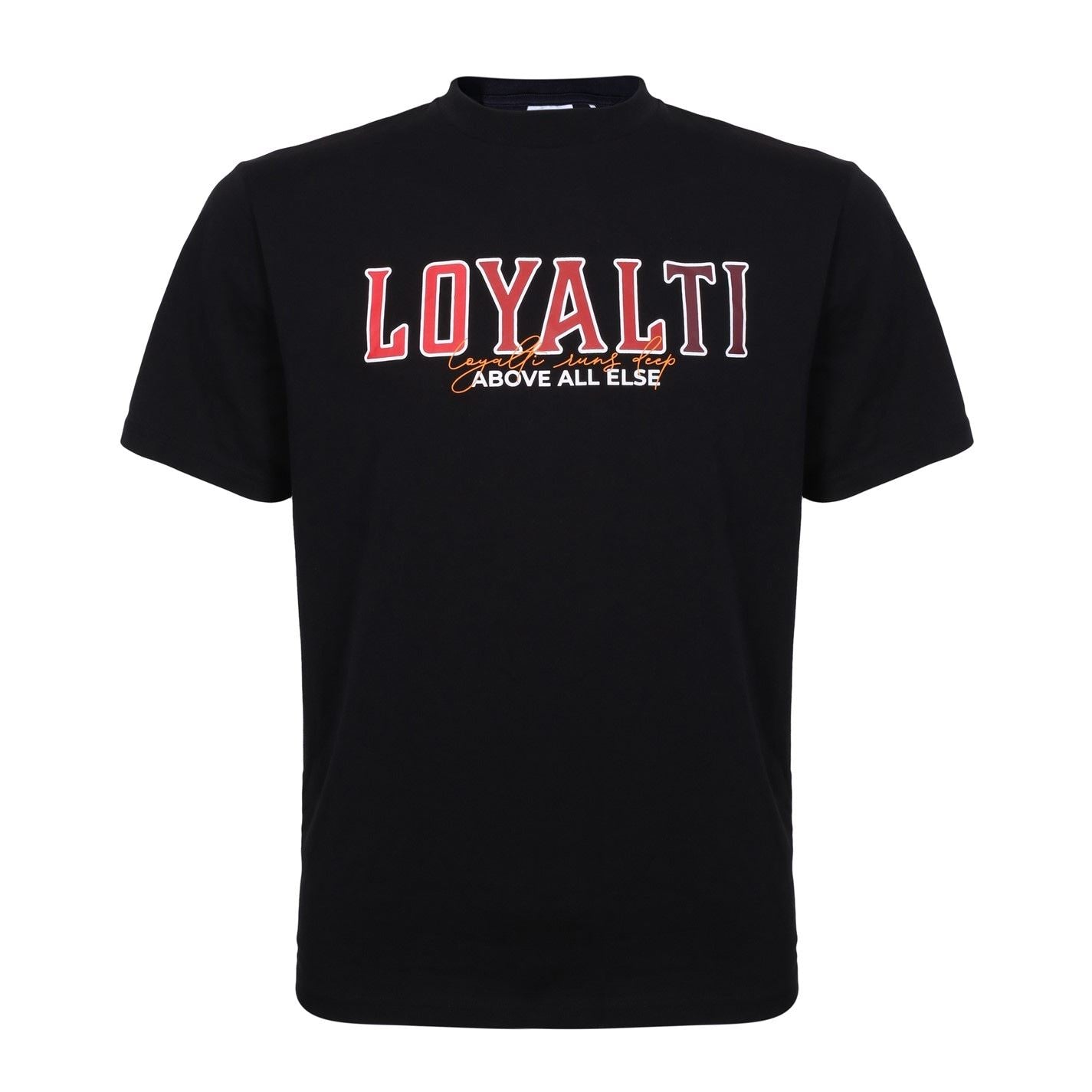 Loyalti Mvp Lettering Crew Neck Regular Fit T-Shirt