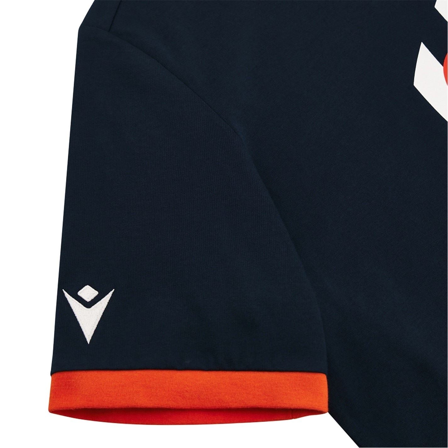 Macron Rwc Fra23 Crew Neck Short Sleeve T-Shirt