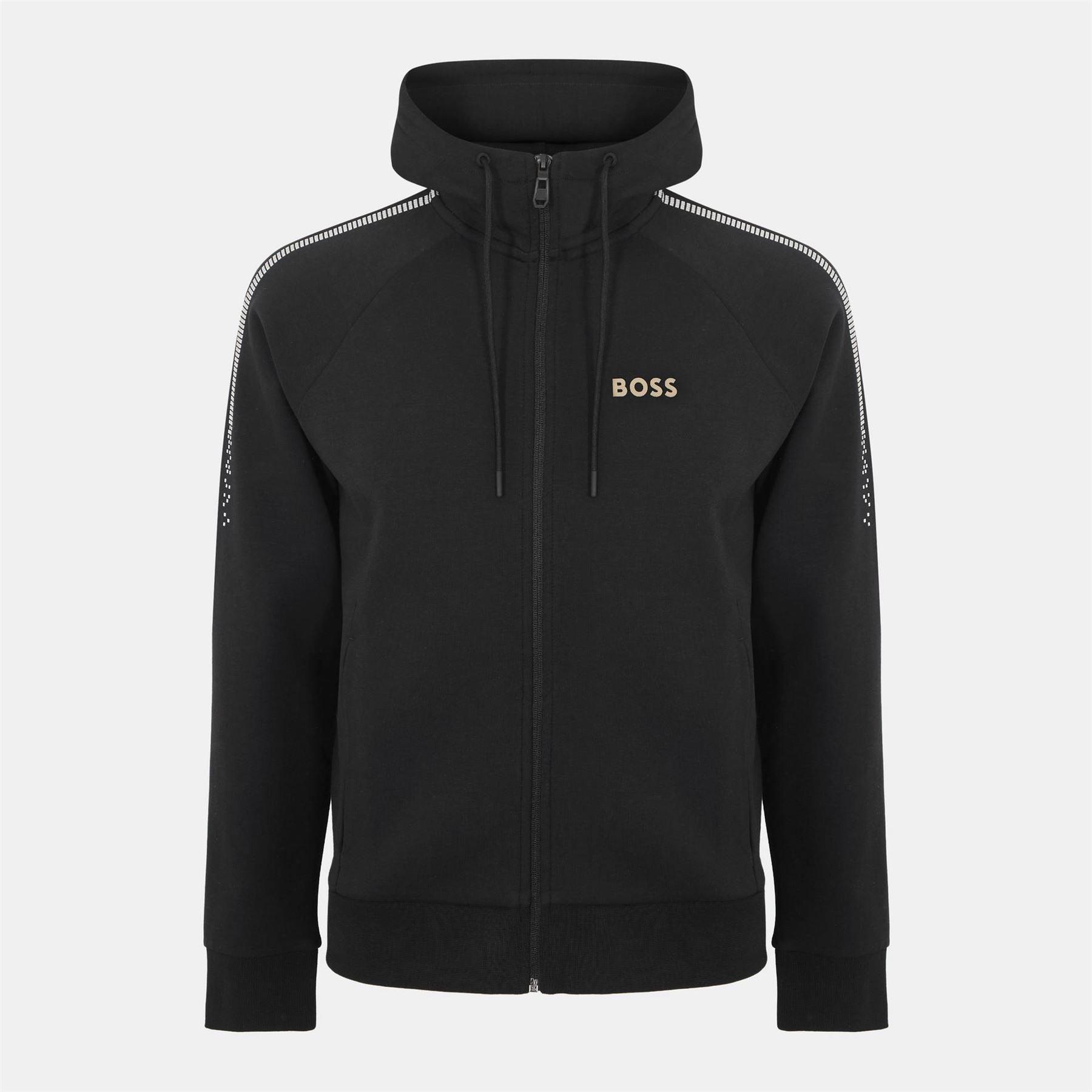 Boss Zip Neck Raglan Sleeve Sweatshirt