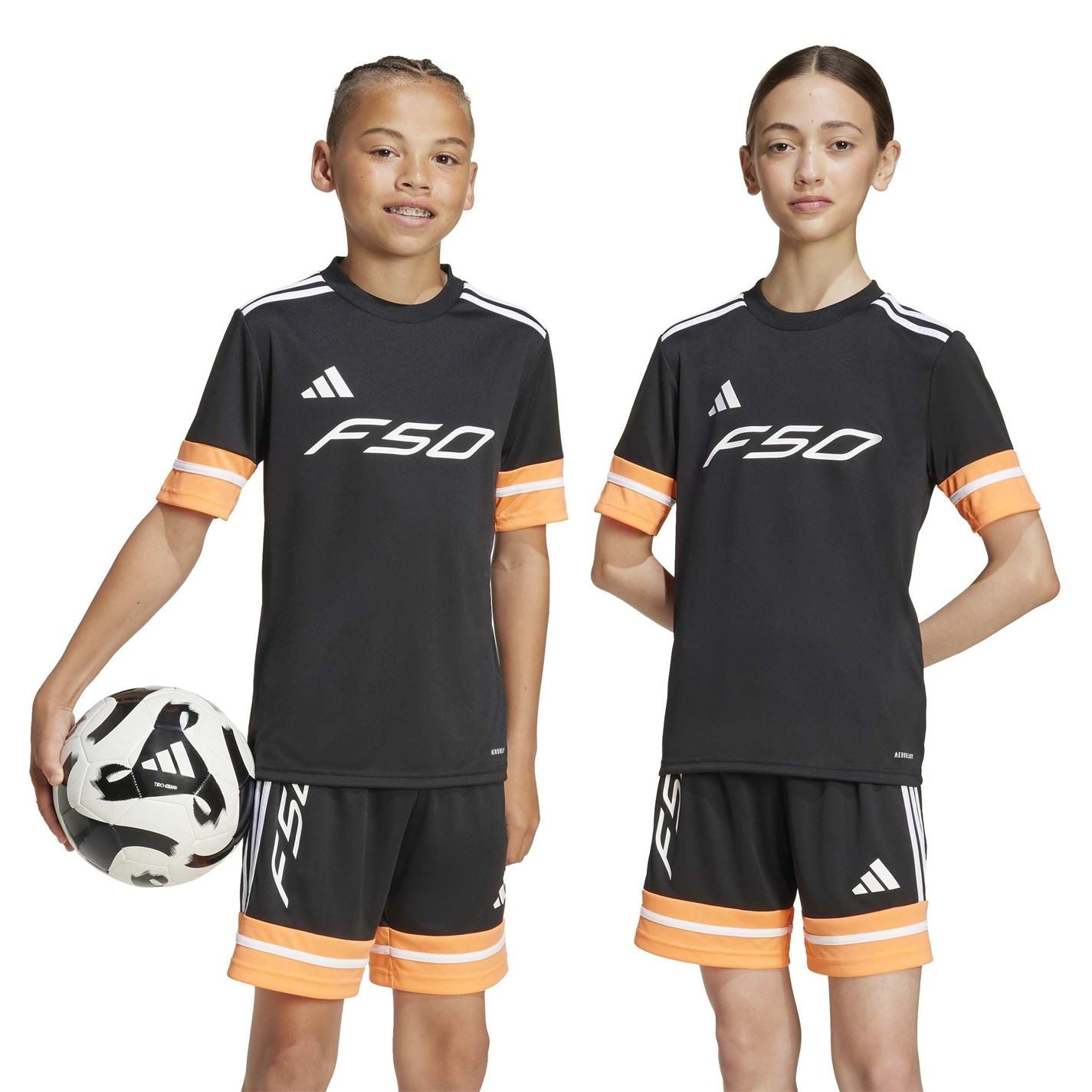 adidas F50 Short Sleeve Training Shirt Juniors
