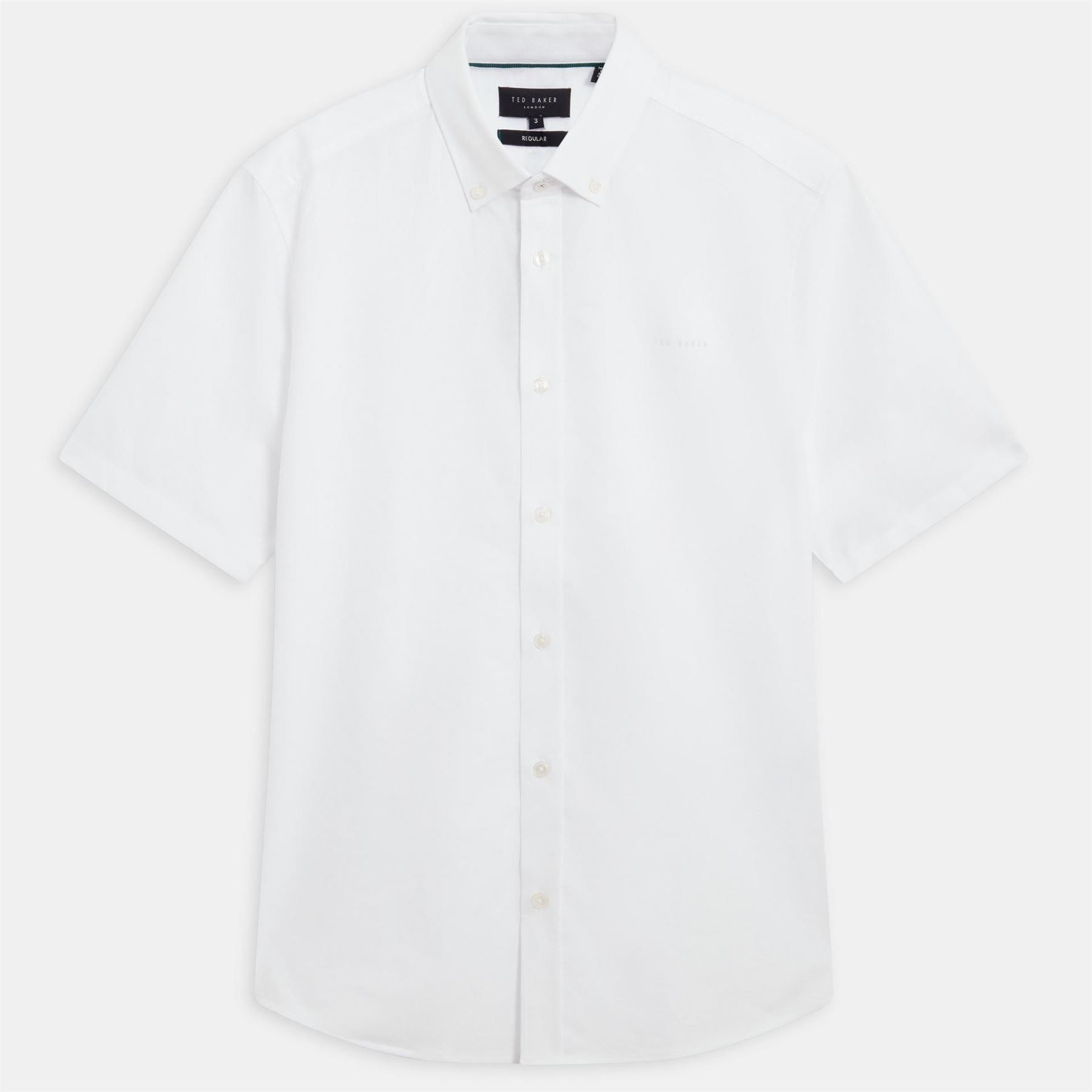 Ted Baker Baker Ss Reg Fit Oxford Shirt
