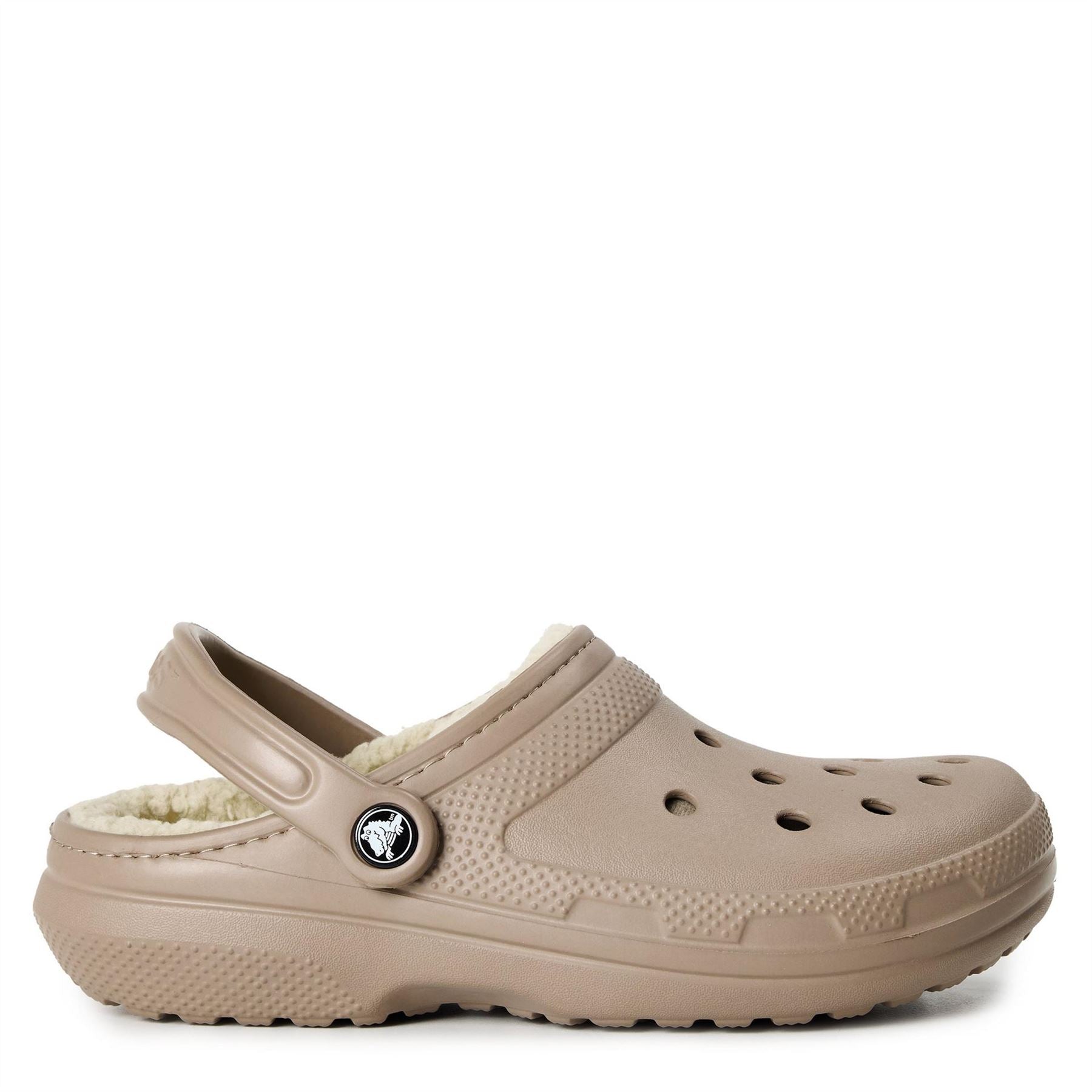 Crocs Lined Shuv Clogs with Perforated Toe